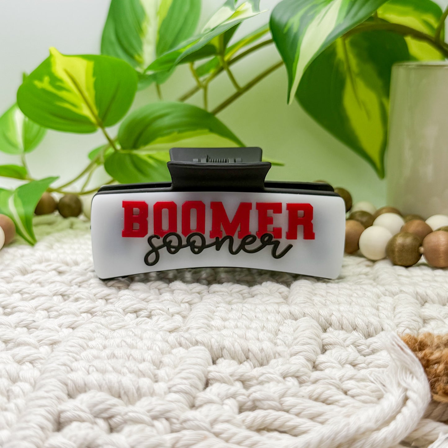 Boomer Sooner || Claw Clip
