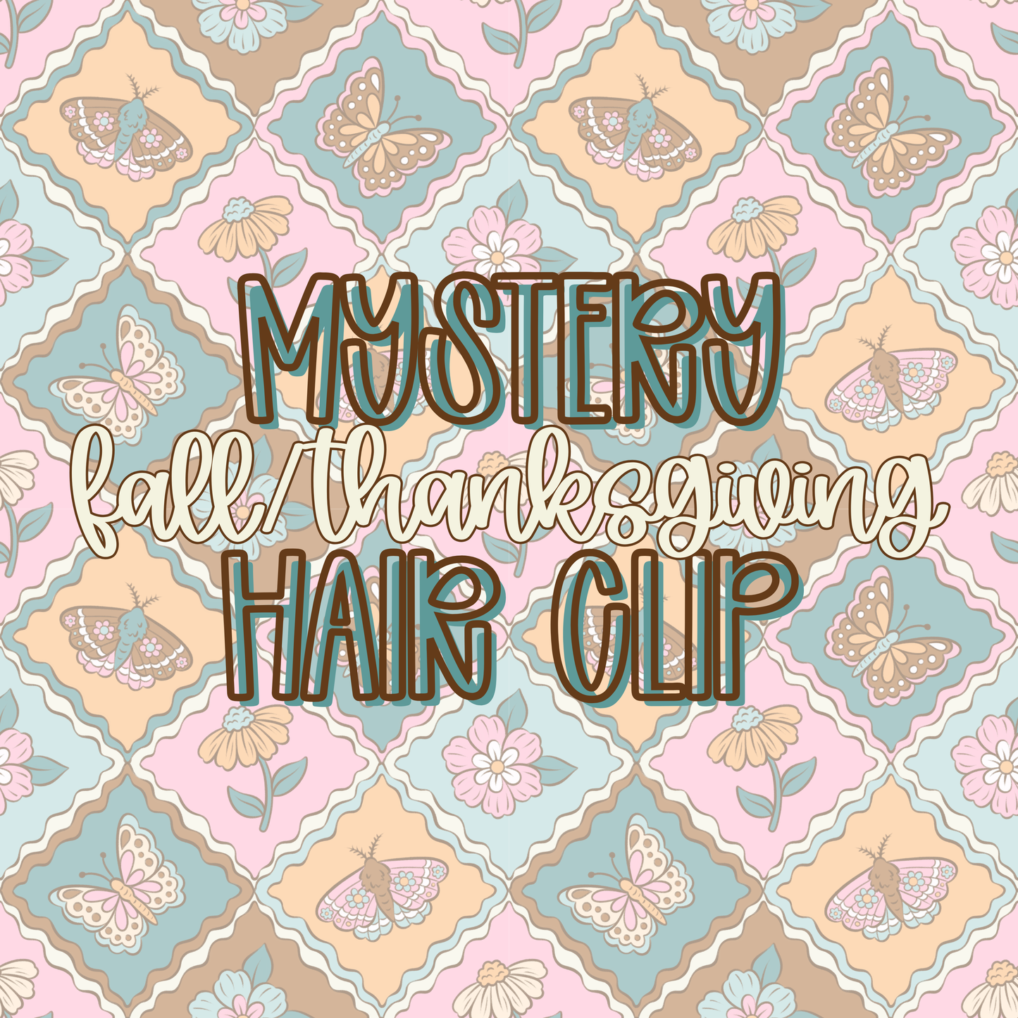 Mystery Fall/Thanksgiving || Hair Clip