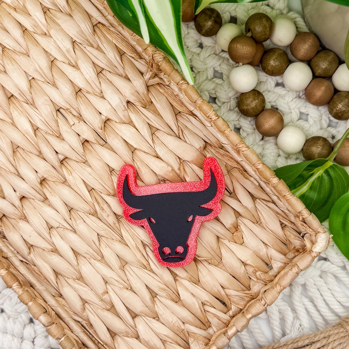 Chicago Bulls || Hair Clip
