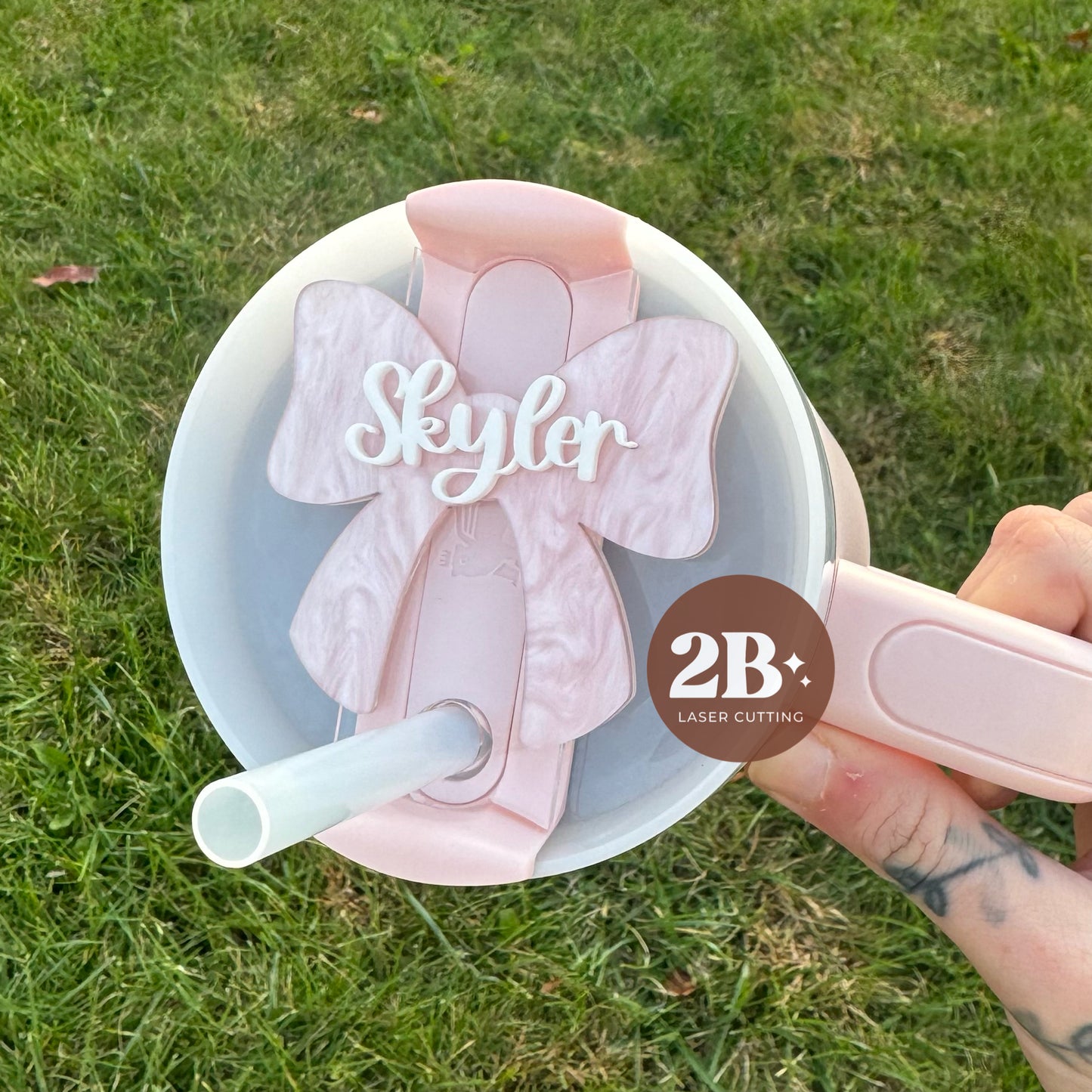 Bow || Cup Topper (ws)