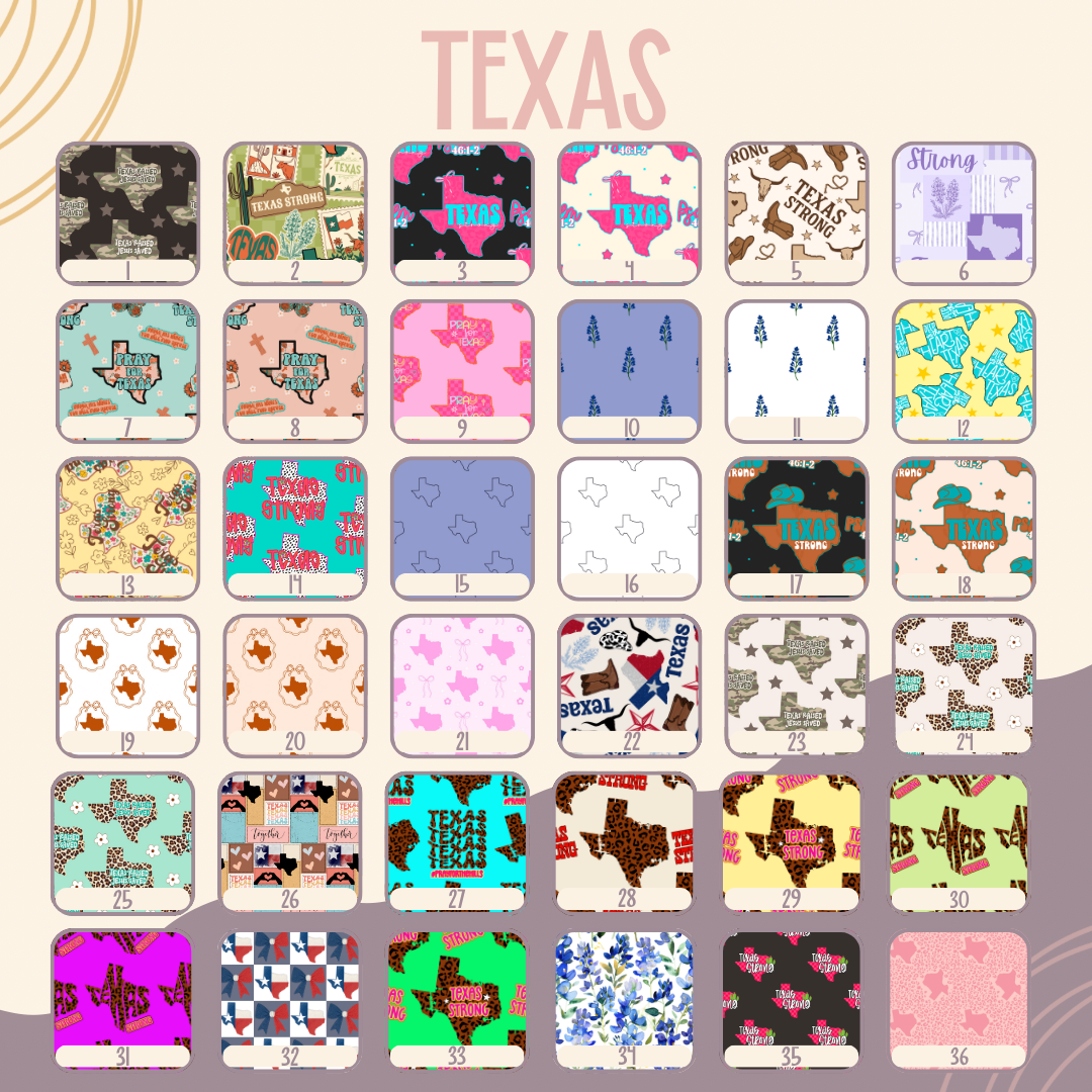 Create Your Own Texas || Claw Clip
