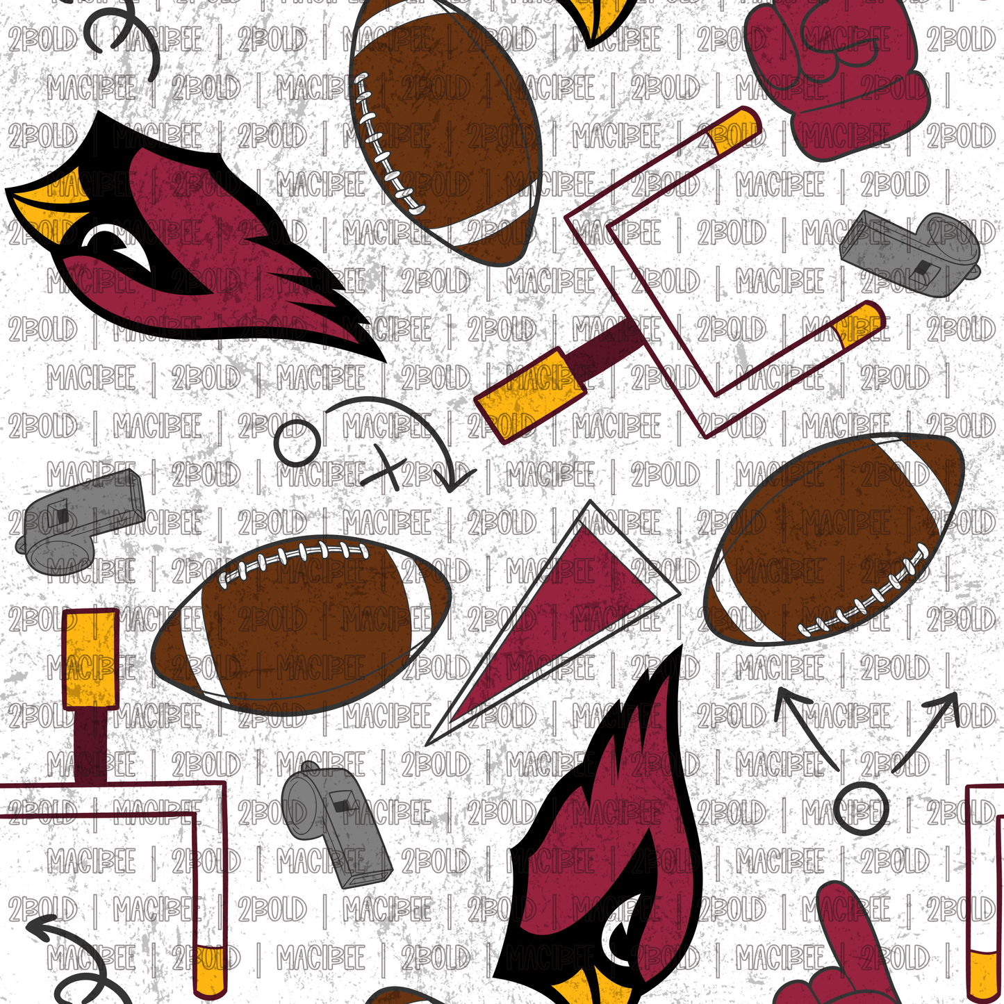 Cardinals || Seamless File