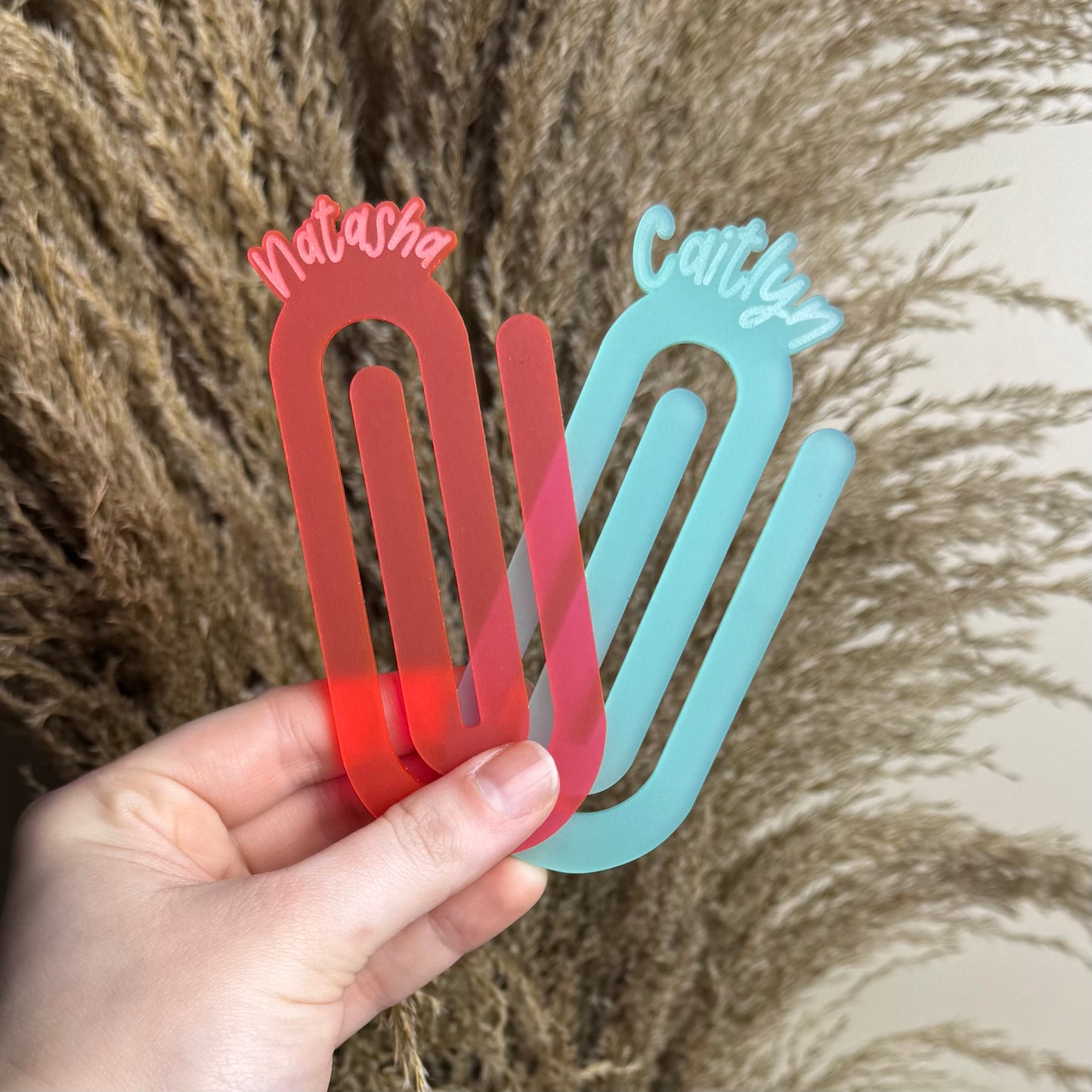 Personalized Paper Clip || Bookmark