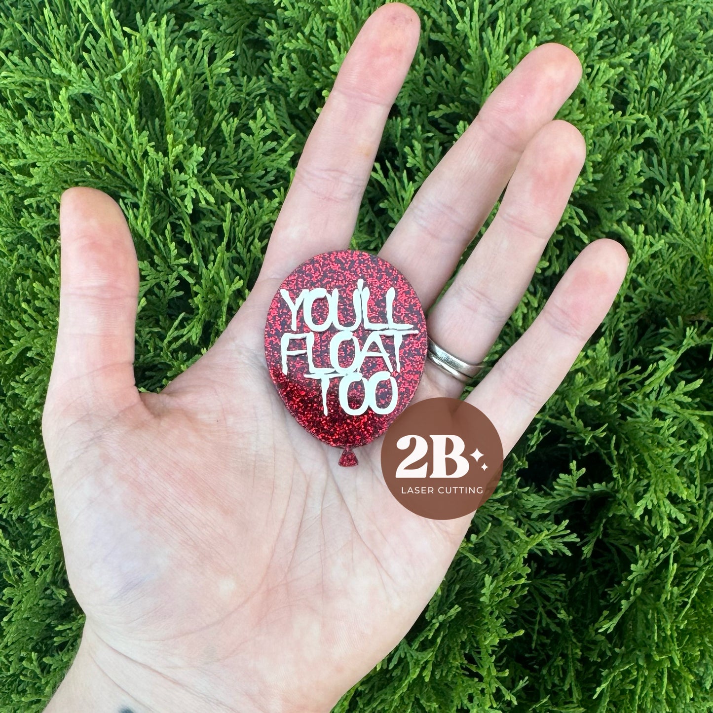 You'll Float Too || Hair Clip (ws)