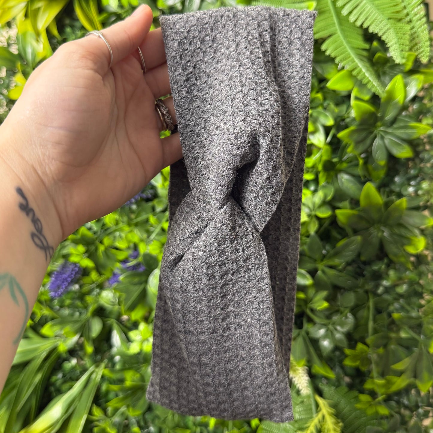 RTS Charcoal Sweater || Headband