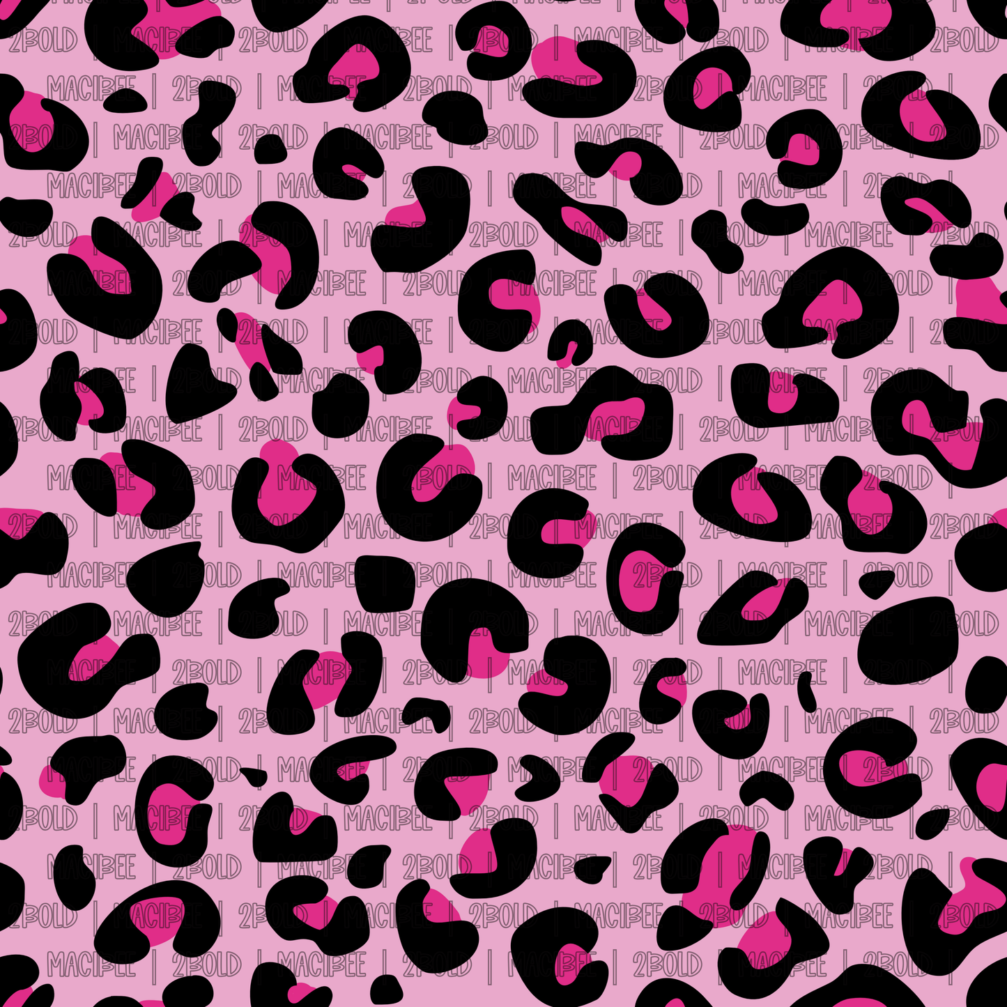 Pink Leopard || Seamless File