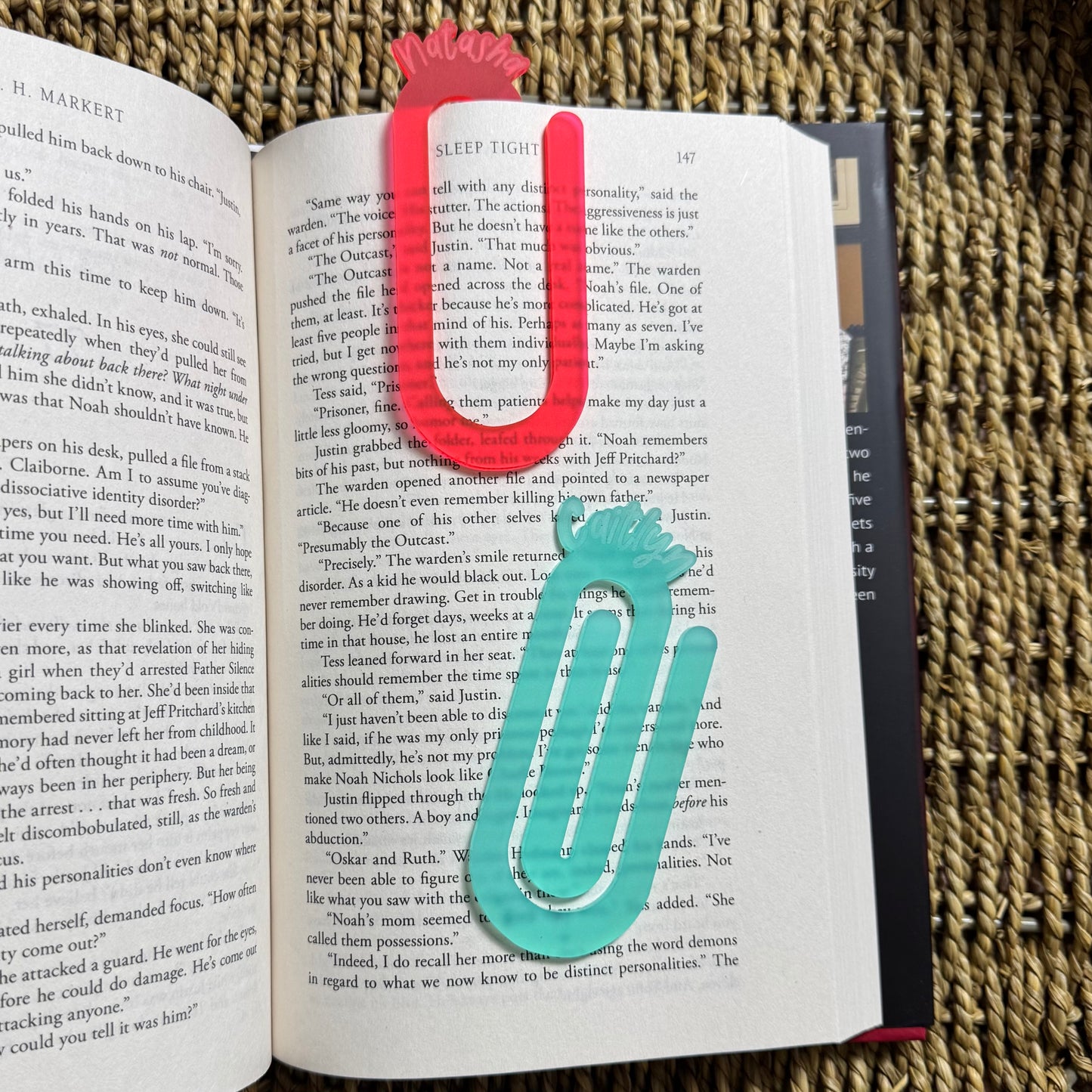 Personalized Paper Clip || Bookmark