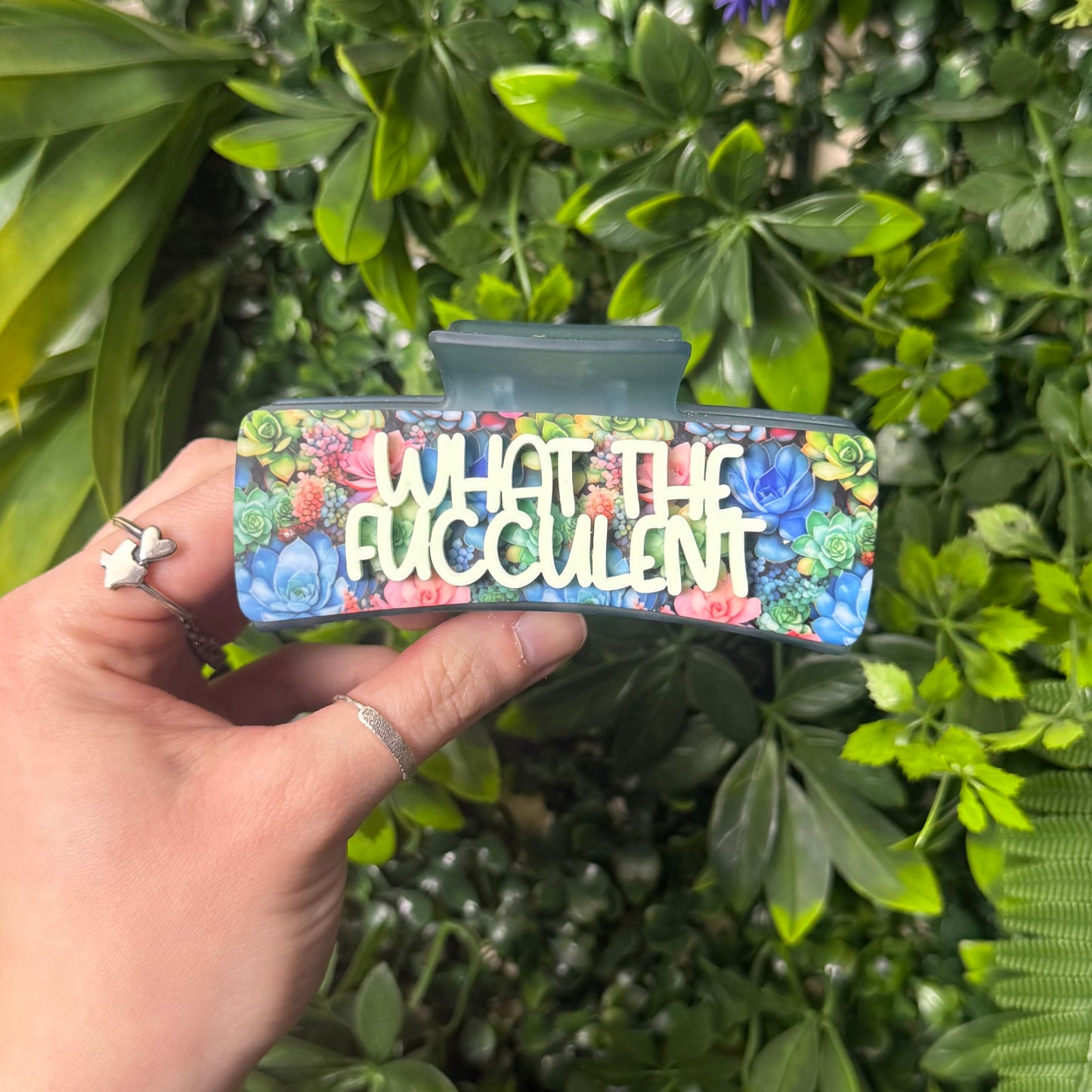 What The Fucculent || Claw Clip