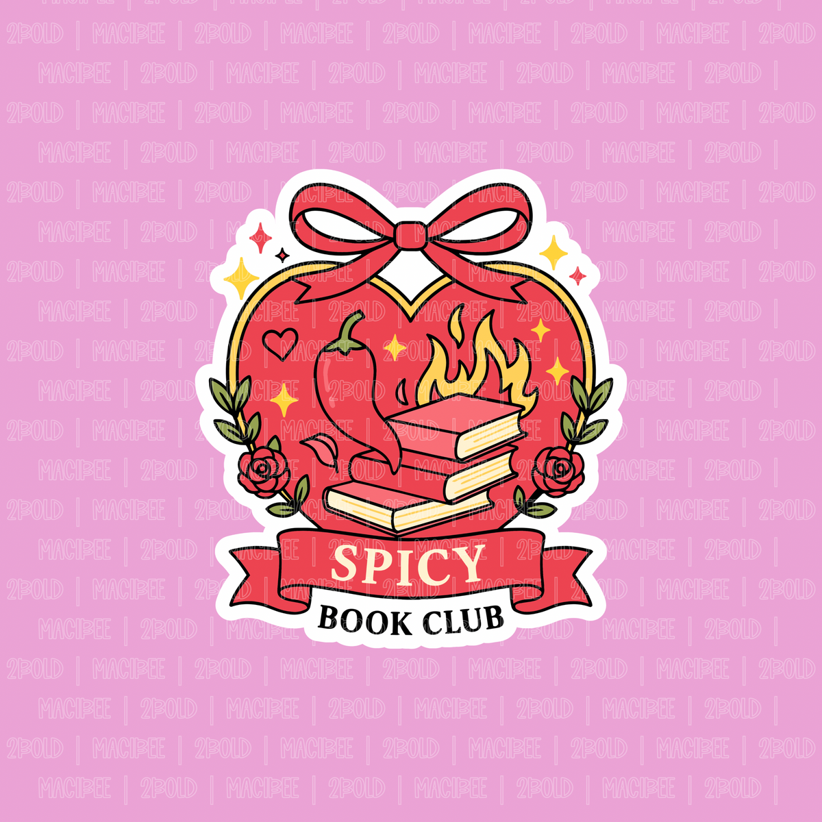Spicy Book Club || MagSafe Grip
