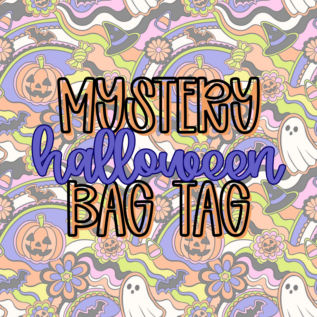Mystery Halloween || Bag Tag