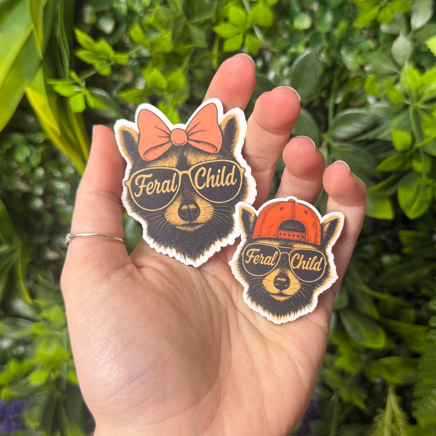 Feral Child || Bow Center/Hat Pin