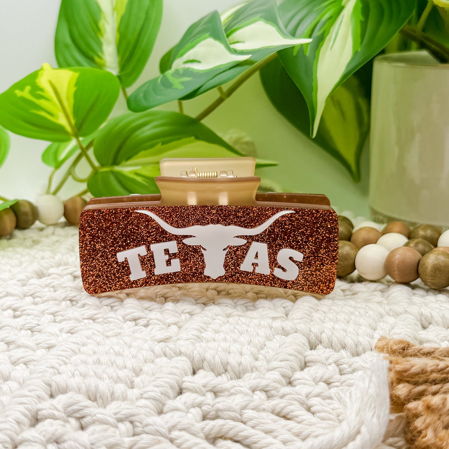 Texas Longhorns || Claw Clip