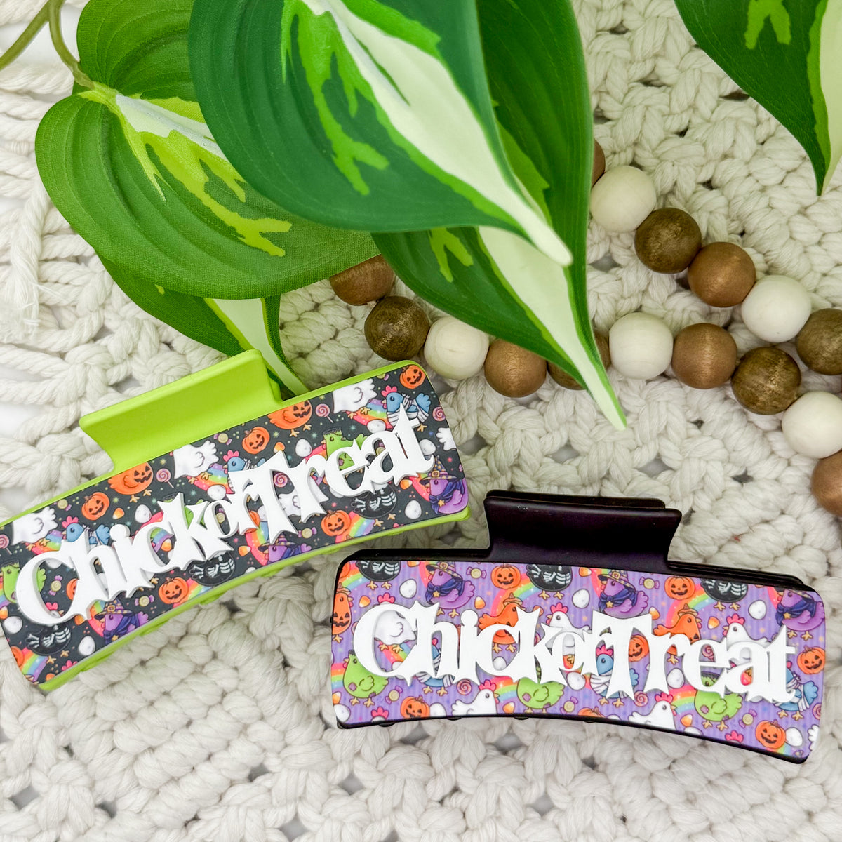 Chick or Treat || Claw Clip