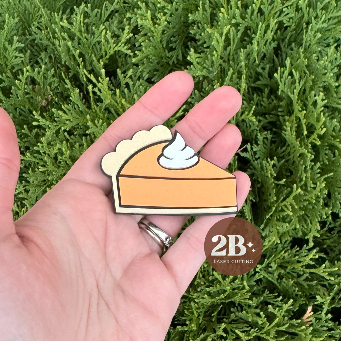 Pumpkin Pie || Hair Clip (ws)