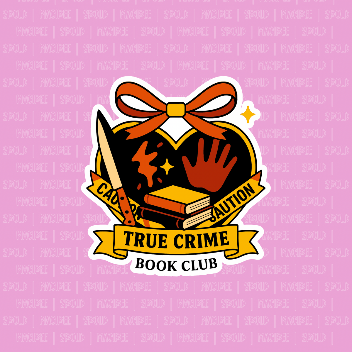 True Crime Book Club || MagSafe Grip