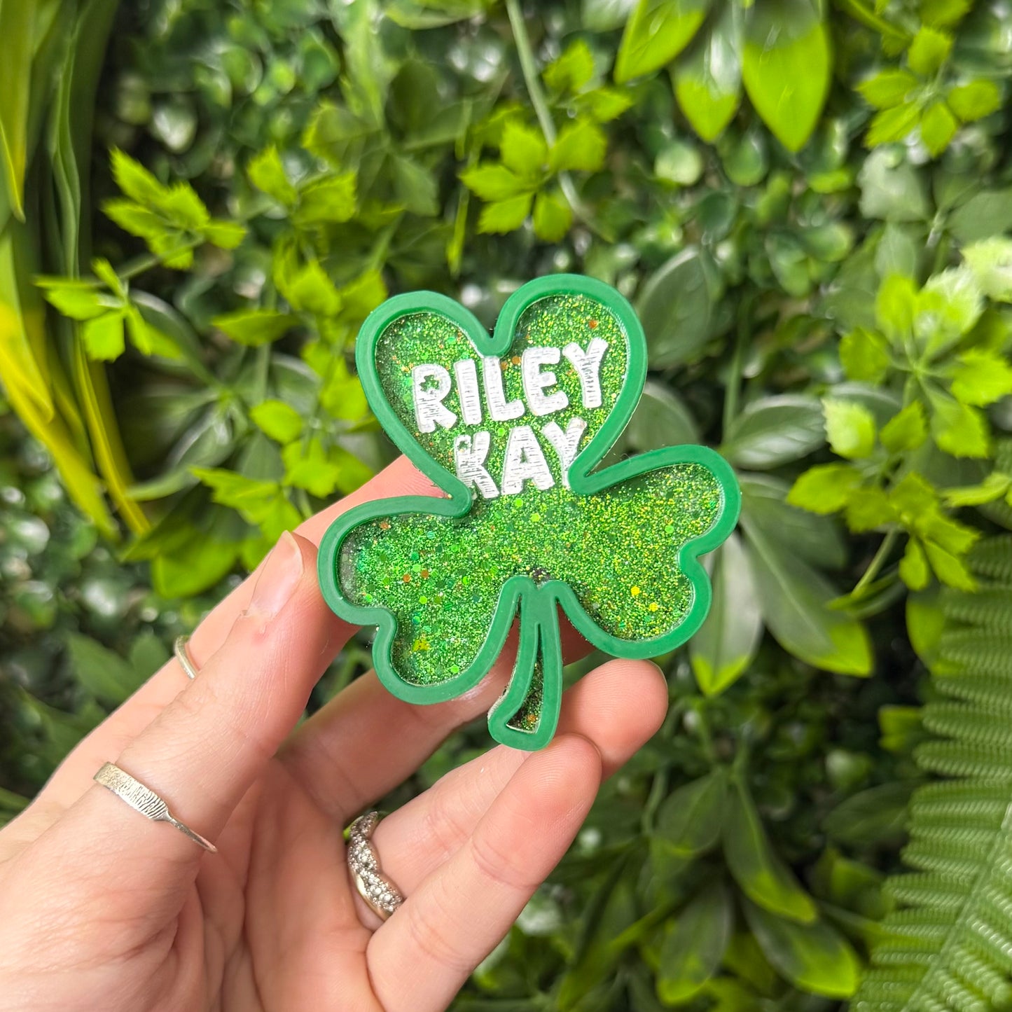 Shamrock Shaker || Hair Clip