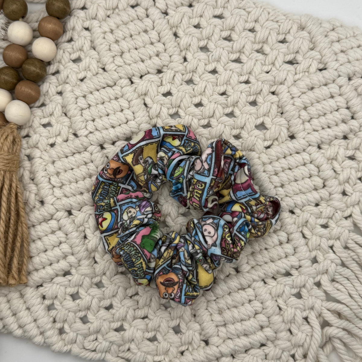 RTS Toy Story Grid || Scrunchie
