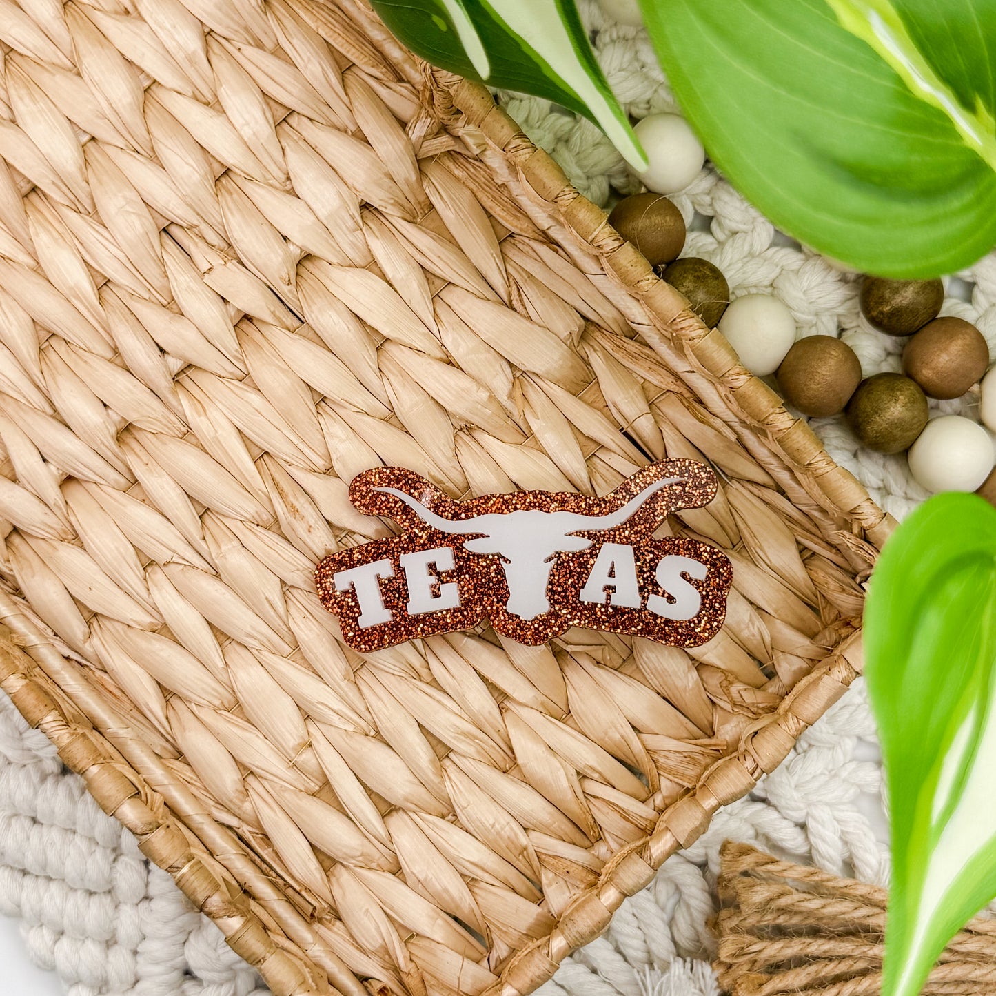 Texas Longhorns || Hair Clip
