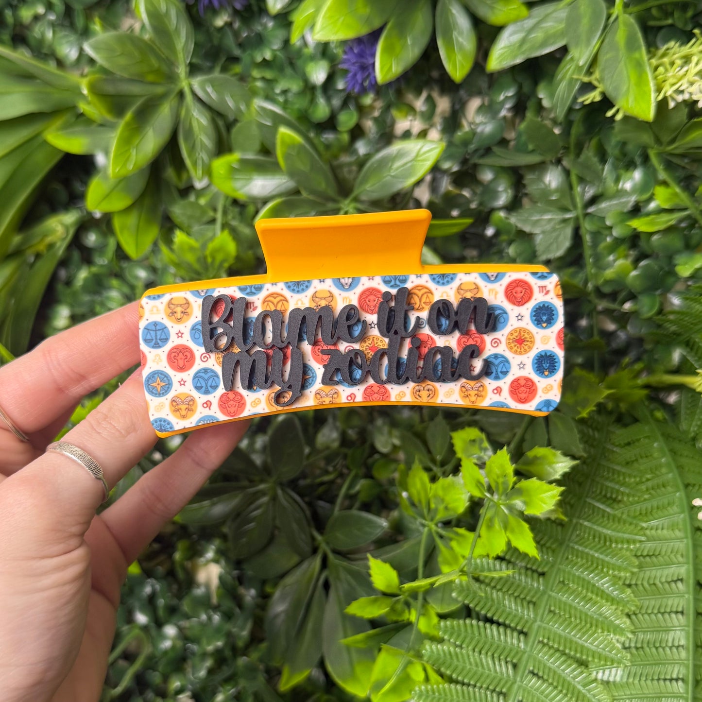 Blame It On My Zodiac || Claw Clip