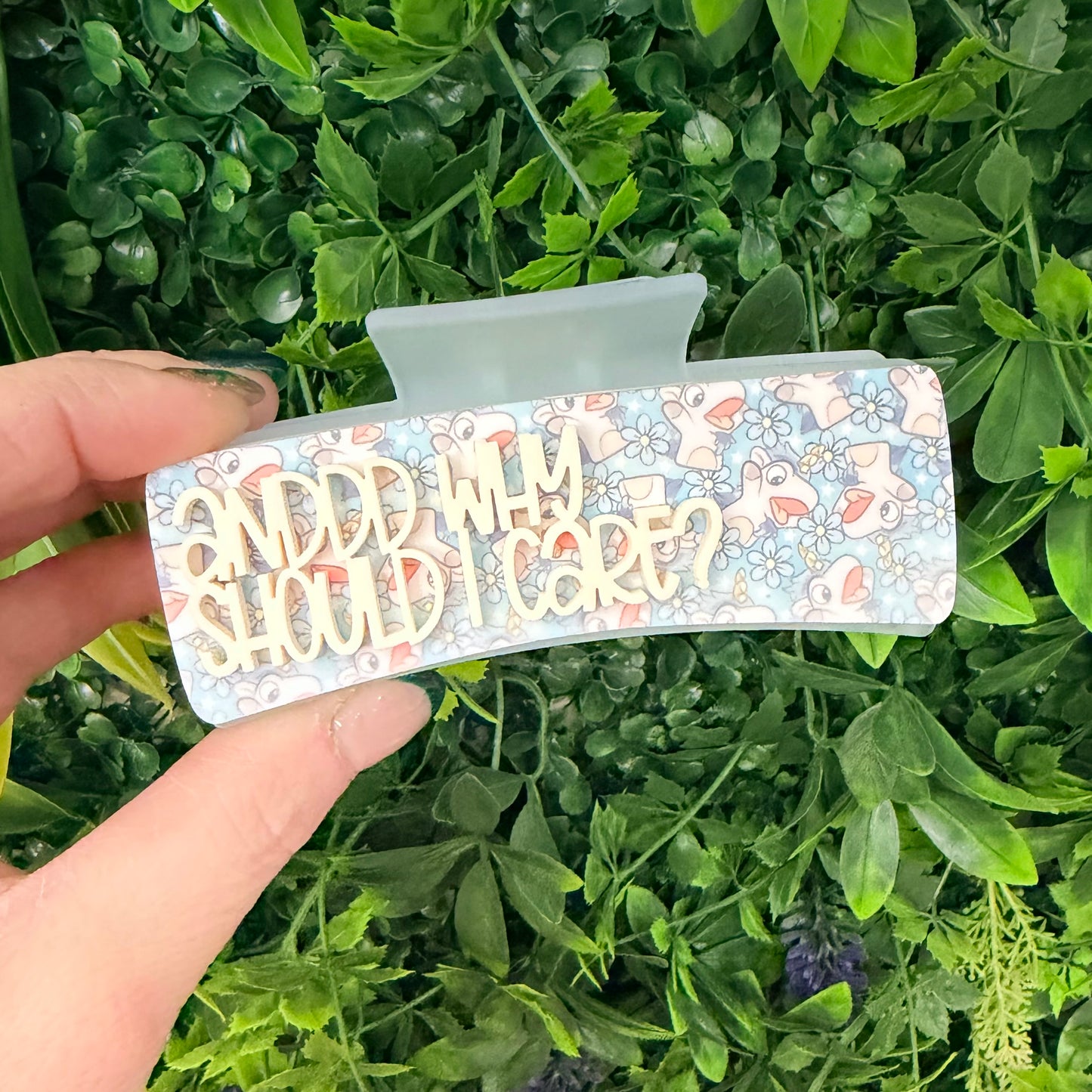 Anddd Why Should I Care || Claw Clip