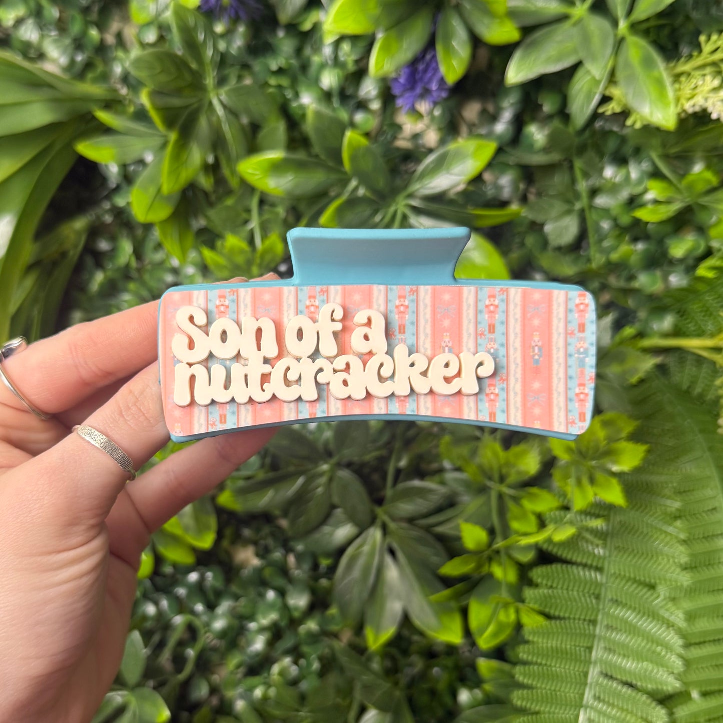 Son Of A Nutcracker || Claw Clip