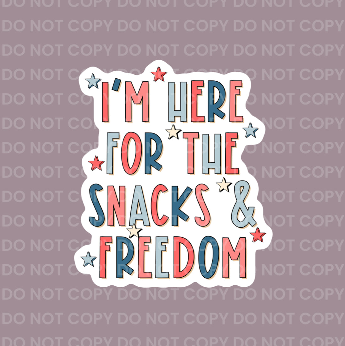 I’m Here For The Snacks & Freedom || Bow Center