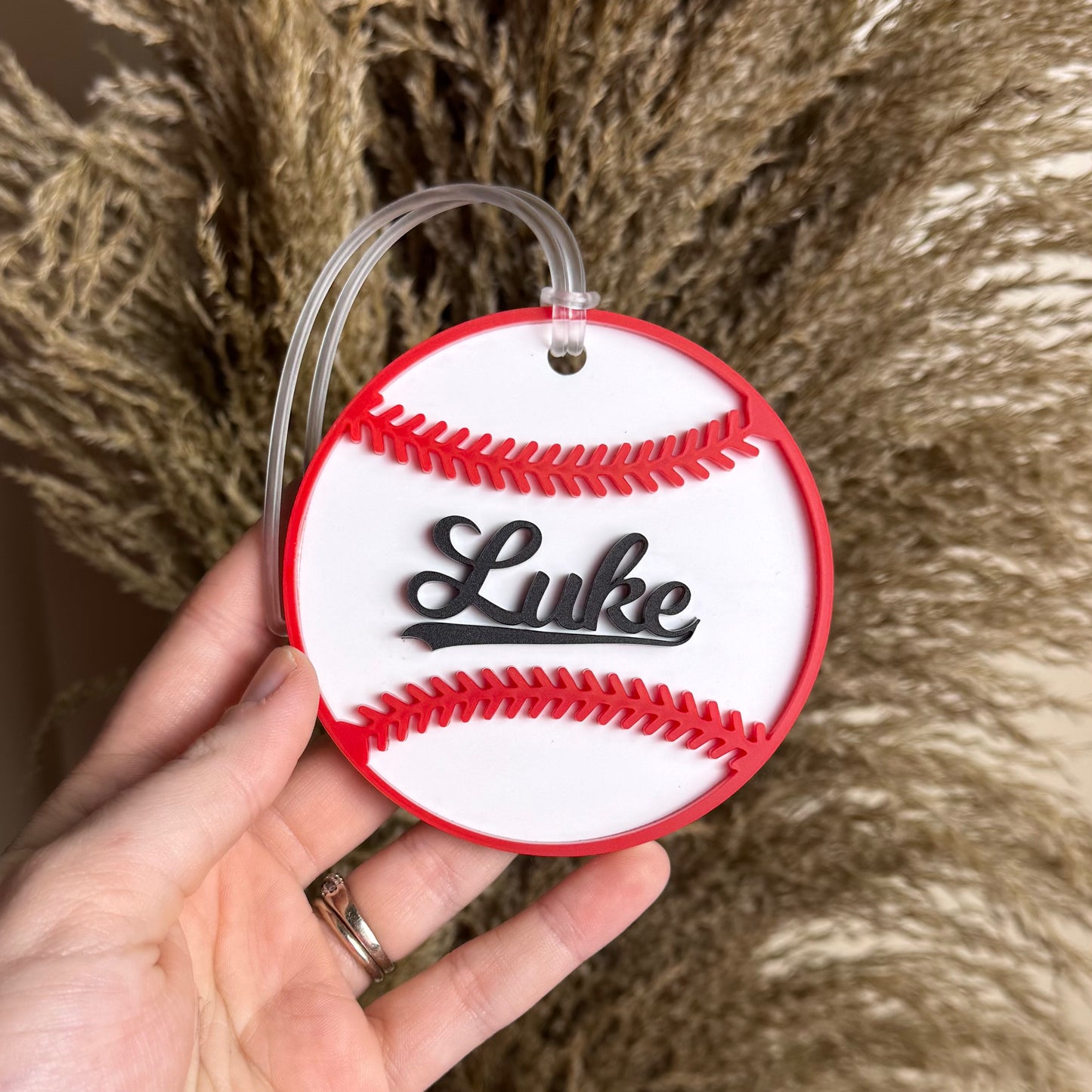Baseball || Bag Tag