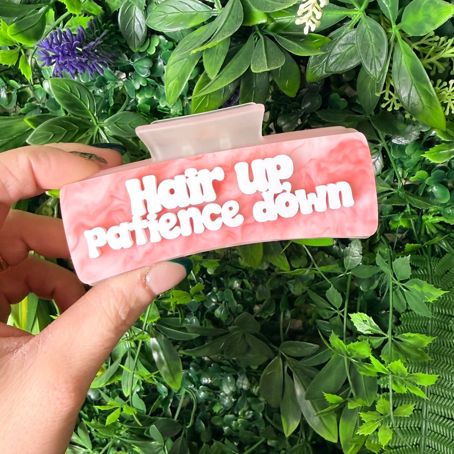 Hair Up, Patience Down || Claw Clip