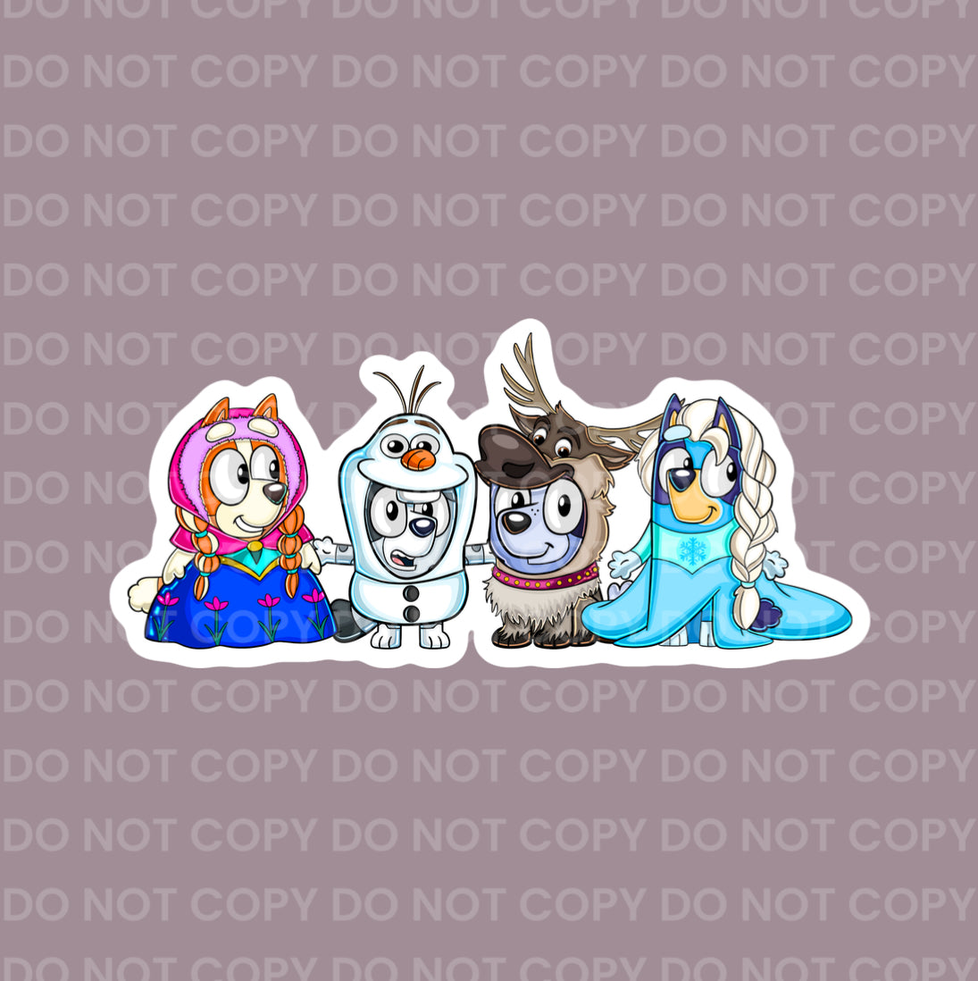 Frozen x Bluey || Bow Center