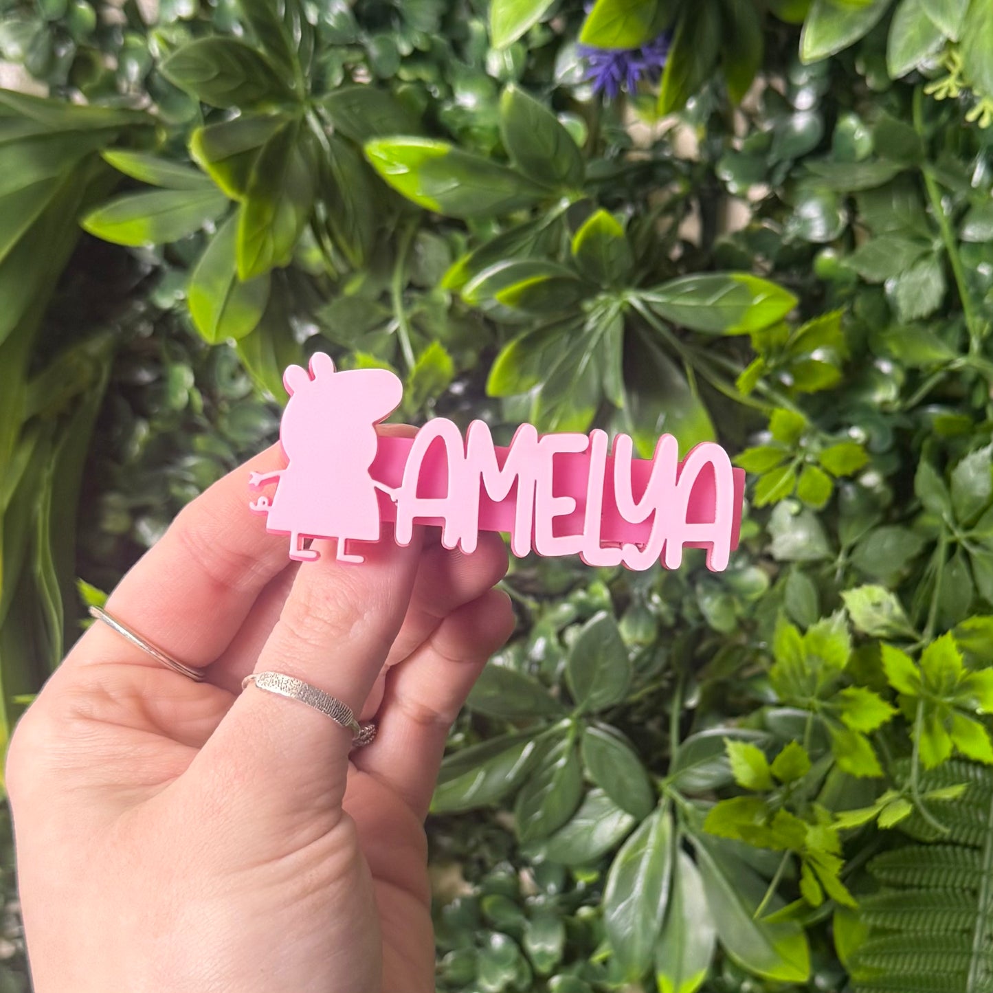 Peppa || Hair Clip (ws)