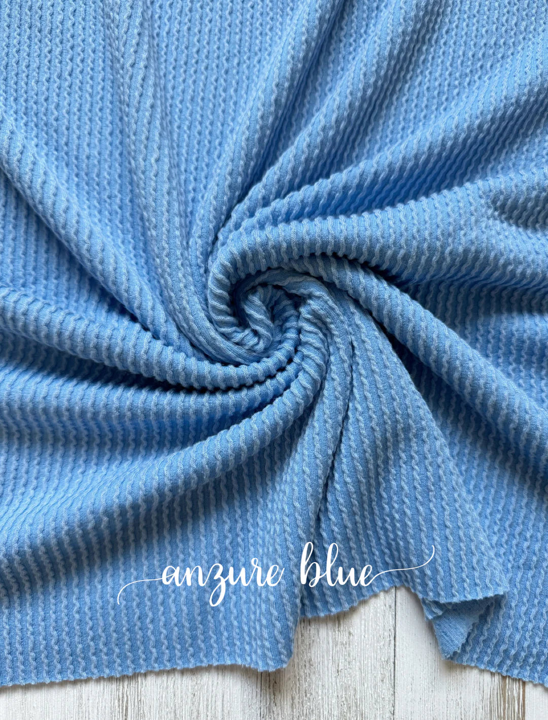 ANZURE BLUE WAVED RIB