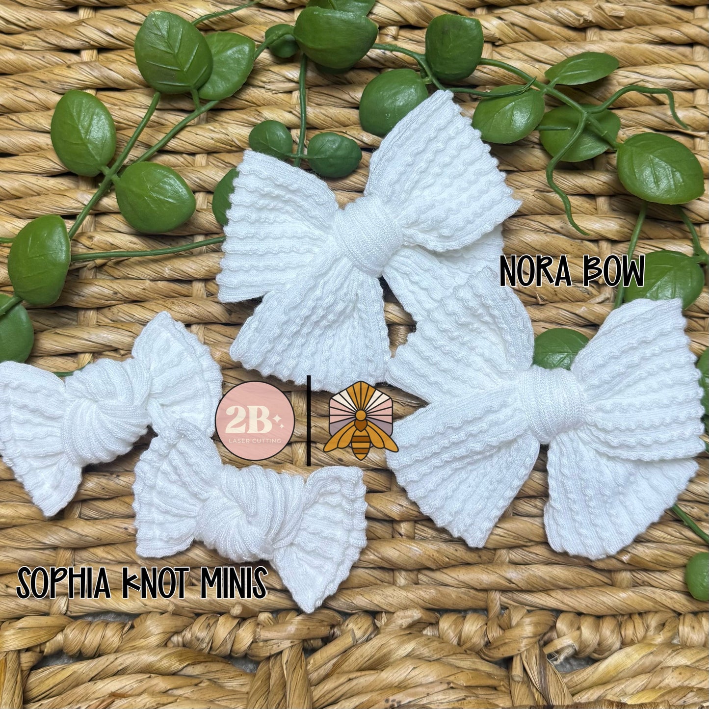 NEW BEIGE WAVED RIB