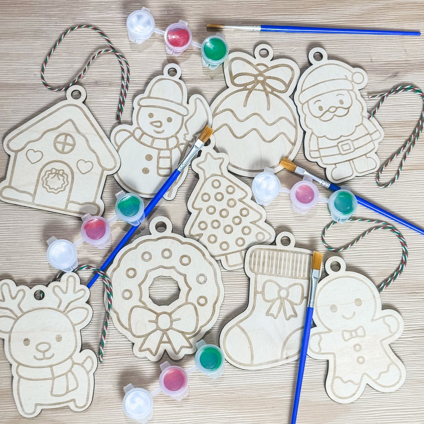 Christmas Ornament || Paint Kit