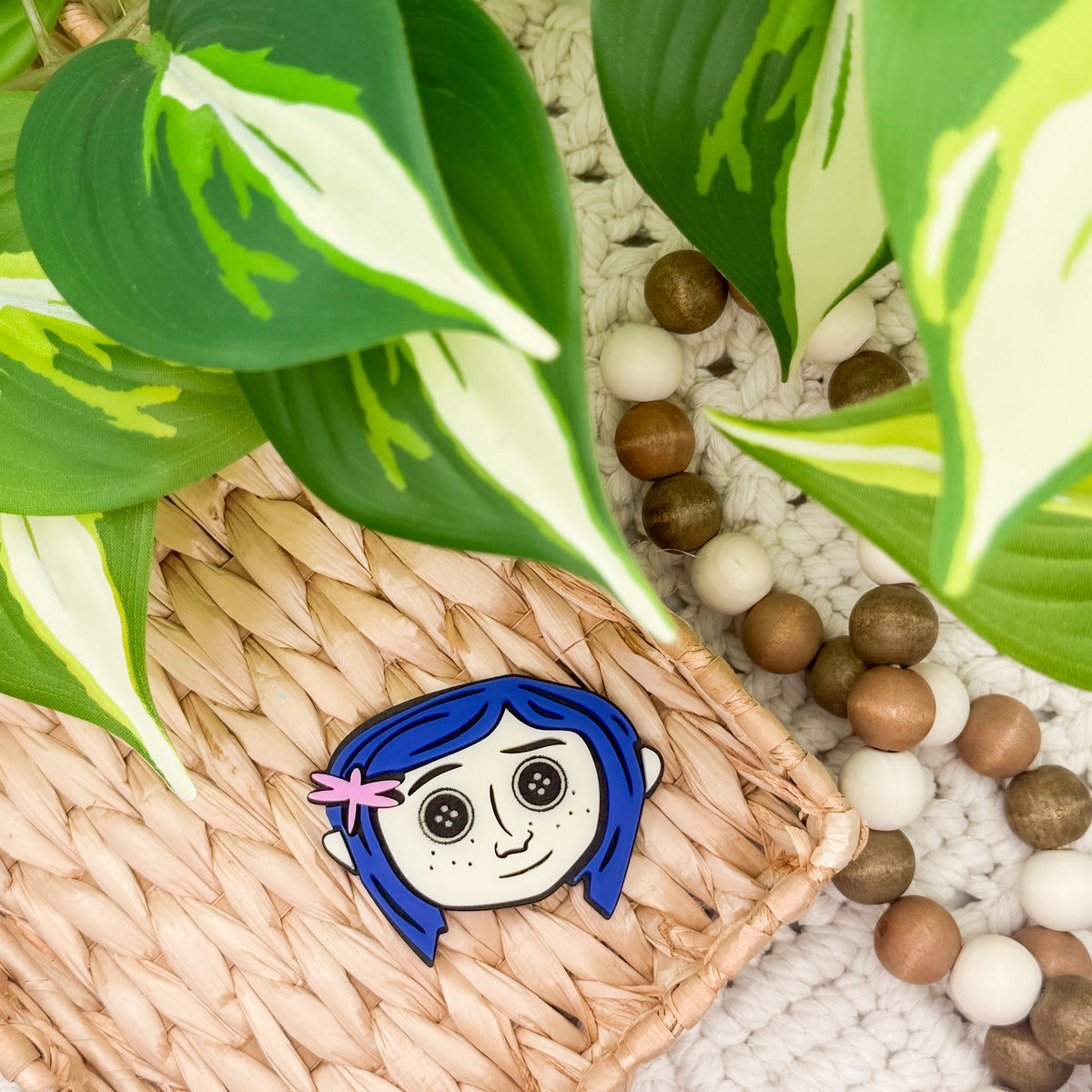 Coraline || Hair Clip