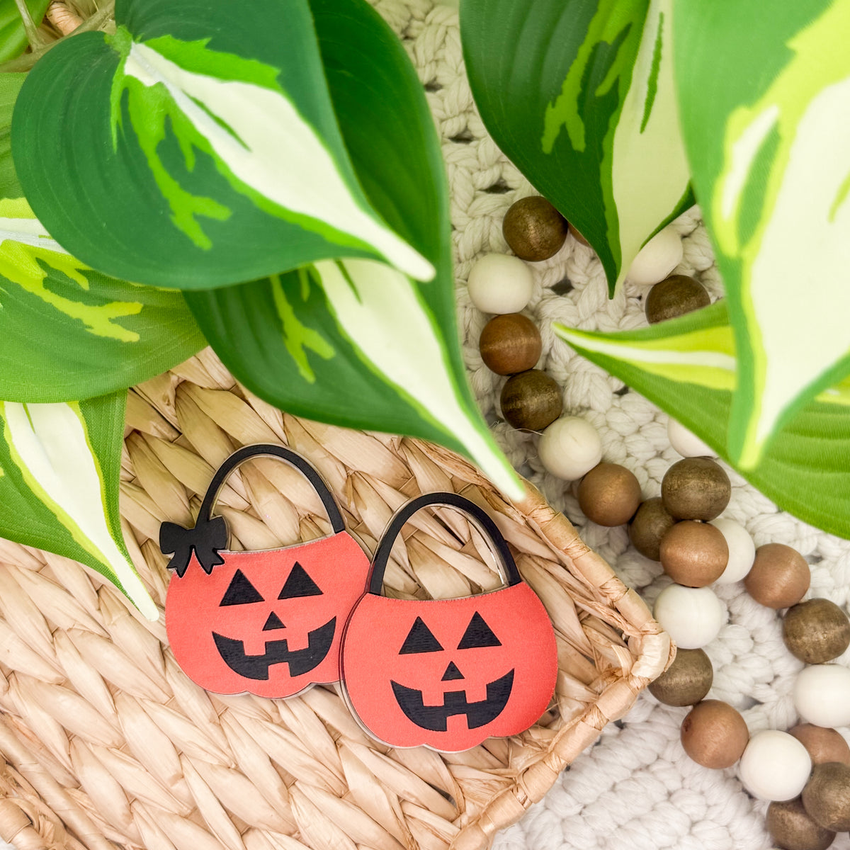 Halloween Bucket || Hair Clip