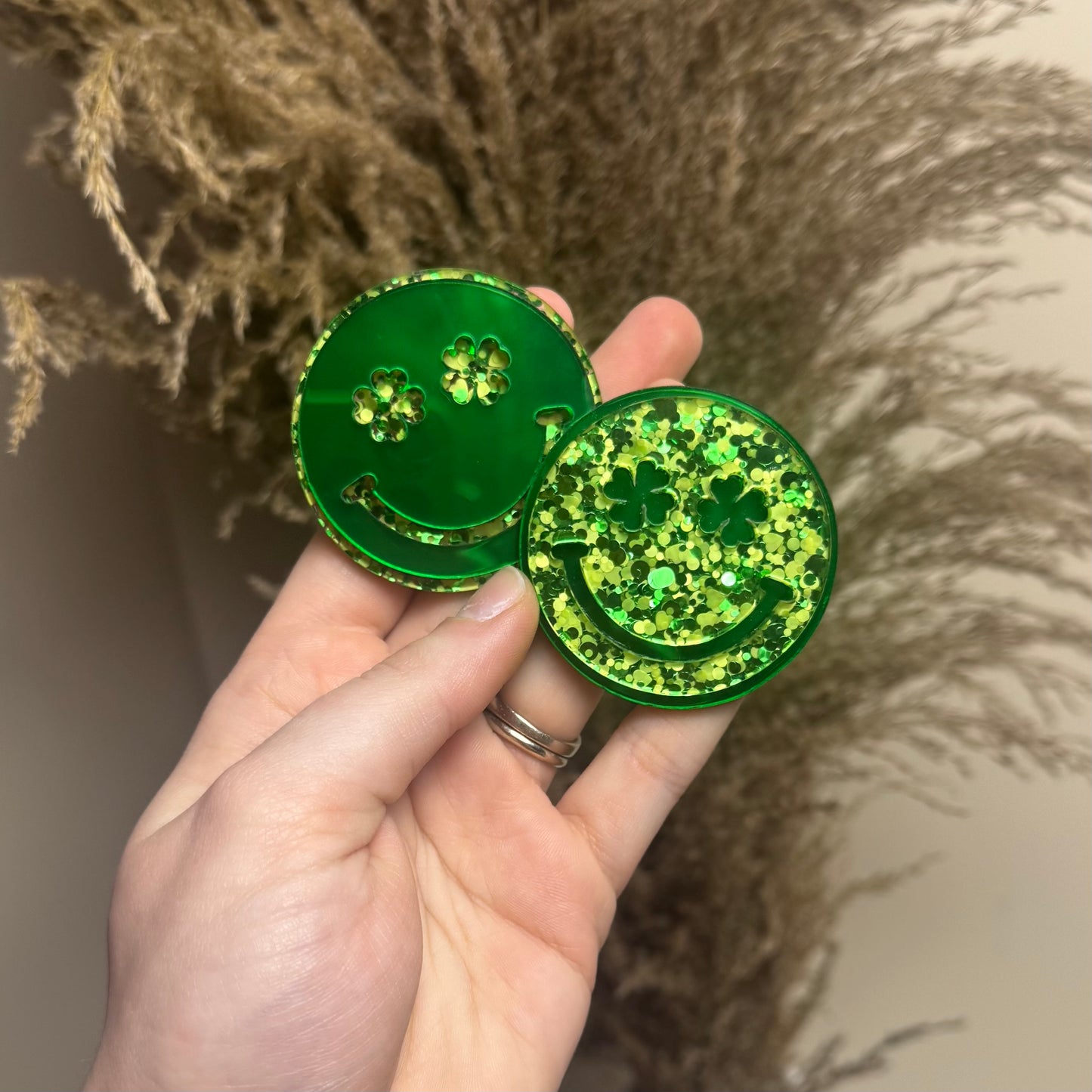 Clover Eyes || Hair Clip (ws)