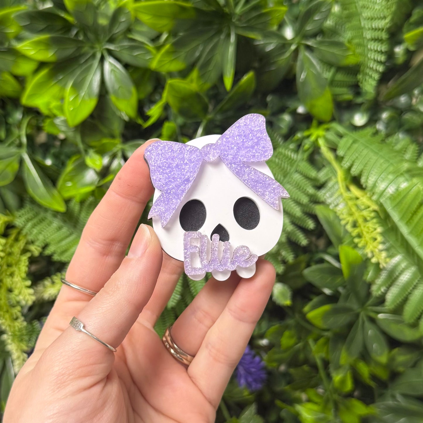 Skull 2.0 || Hair Clip