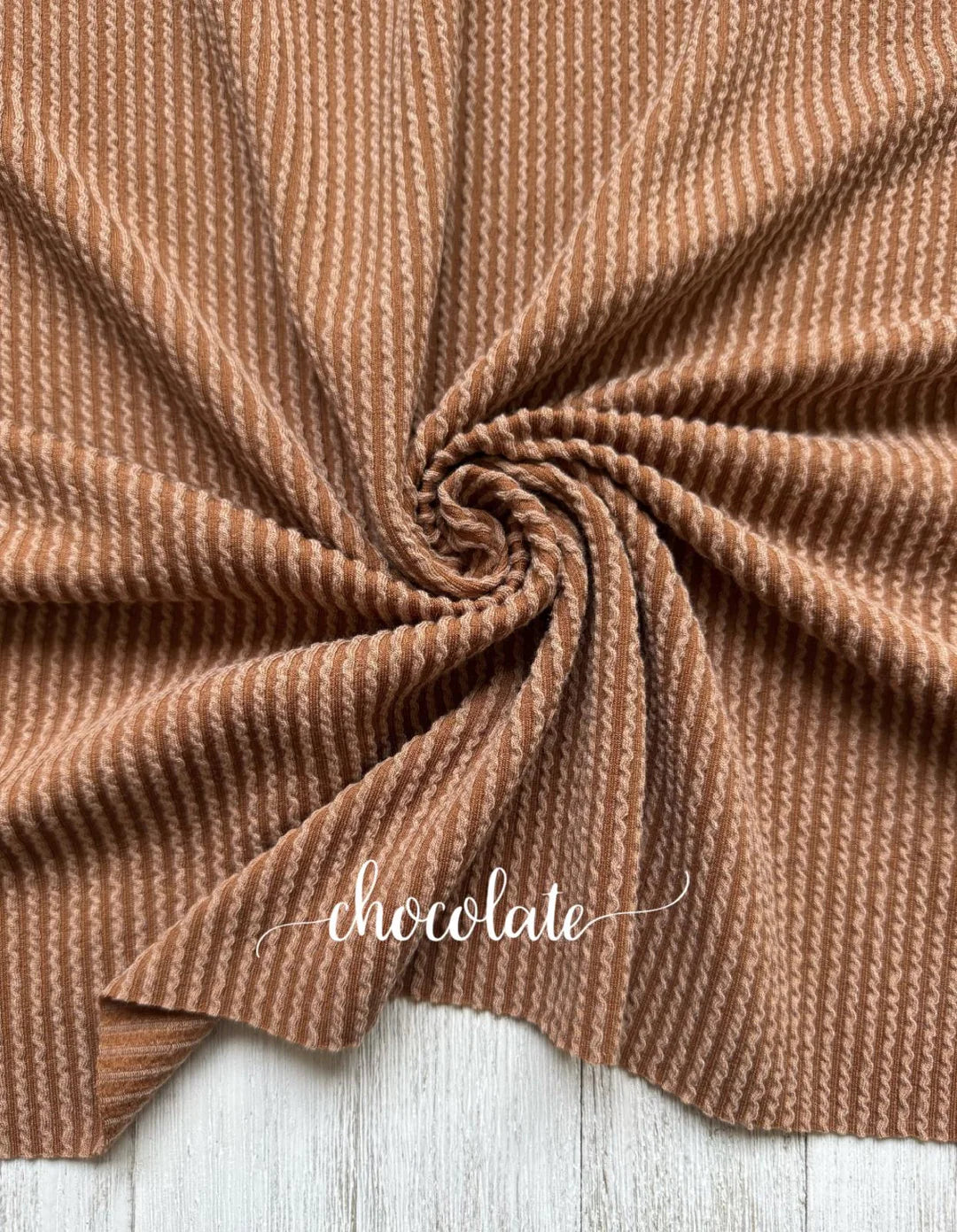 CHOCOLATE WAVED RIB