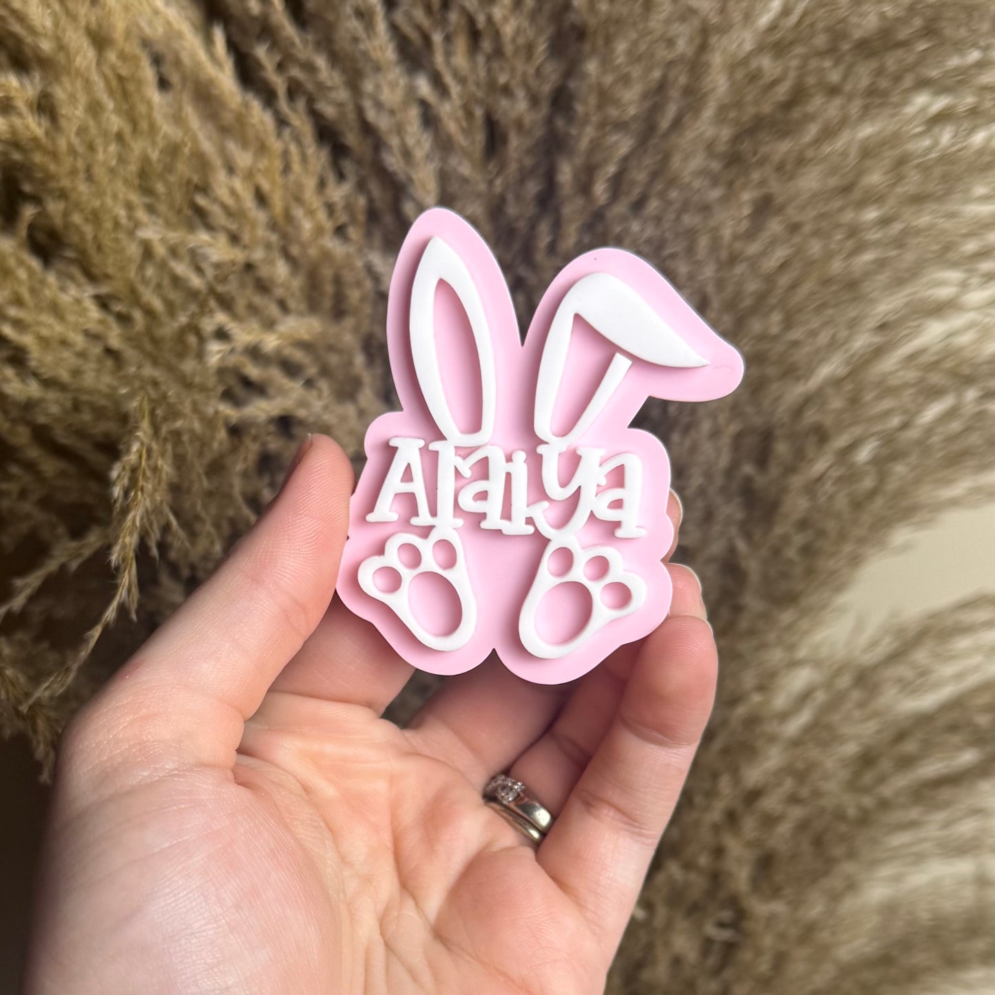 Easter Bunny || Hair Clip (ws)