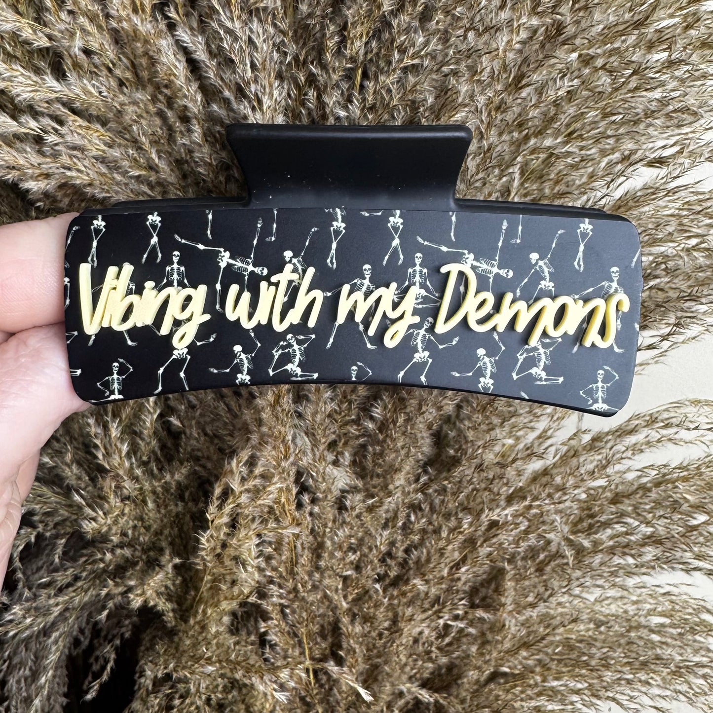 Vibing with my Demons || Claw Clip