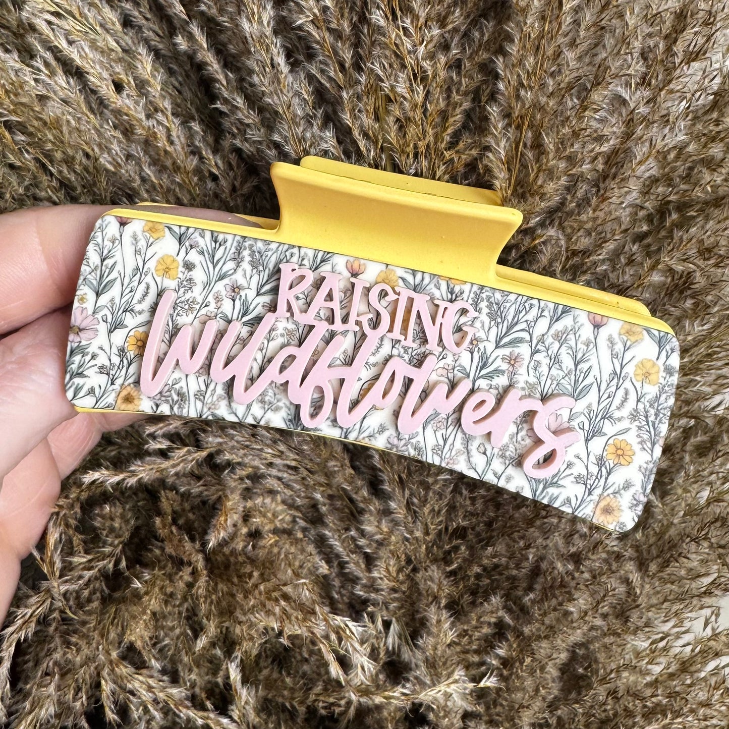 Raising Wildflowers || Claw Clip
