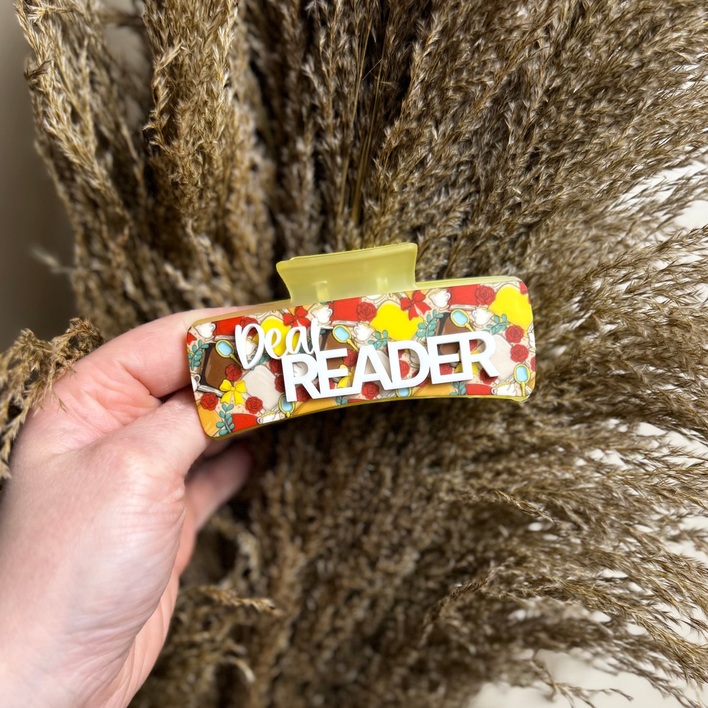 Dear Reader || Claw Clip