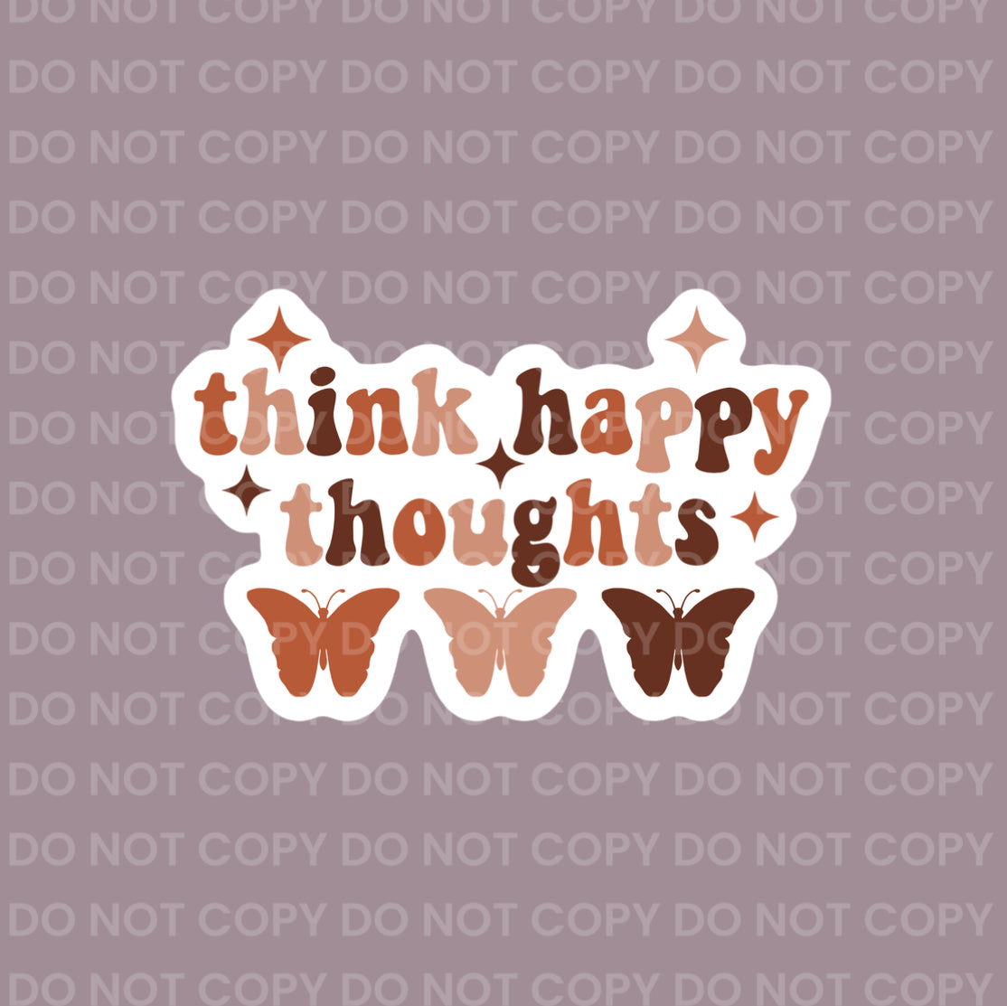 Think Happy Thoughts|| Bow Center