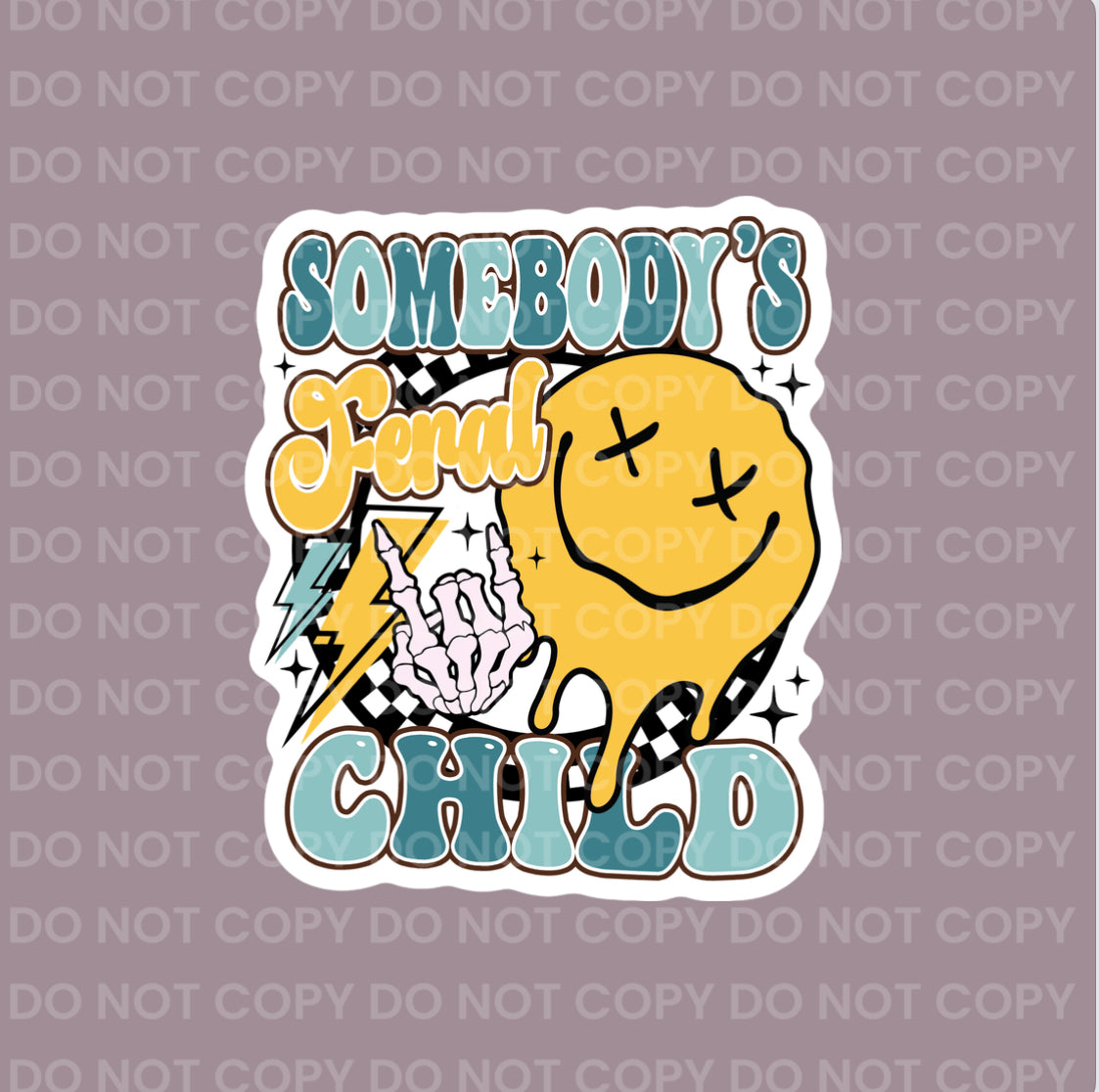 Somebody's Feral Child (blue) || Bow Center