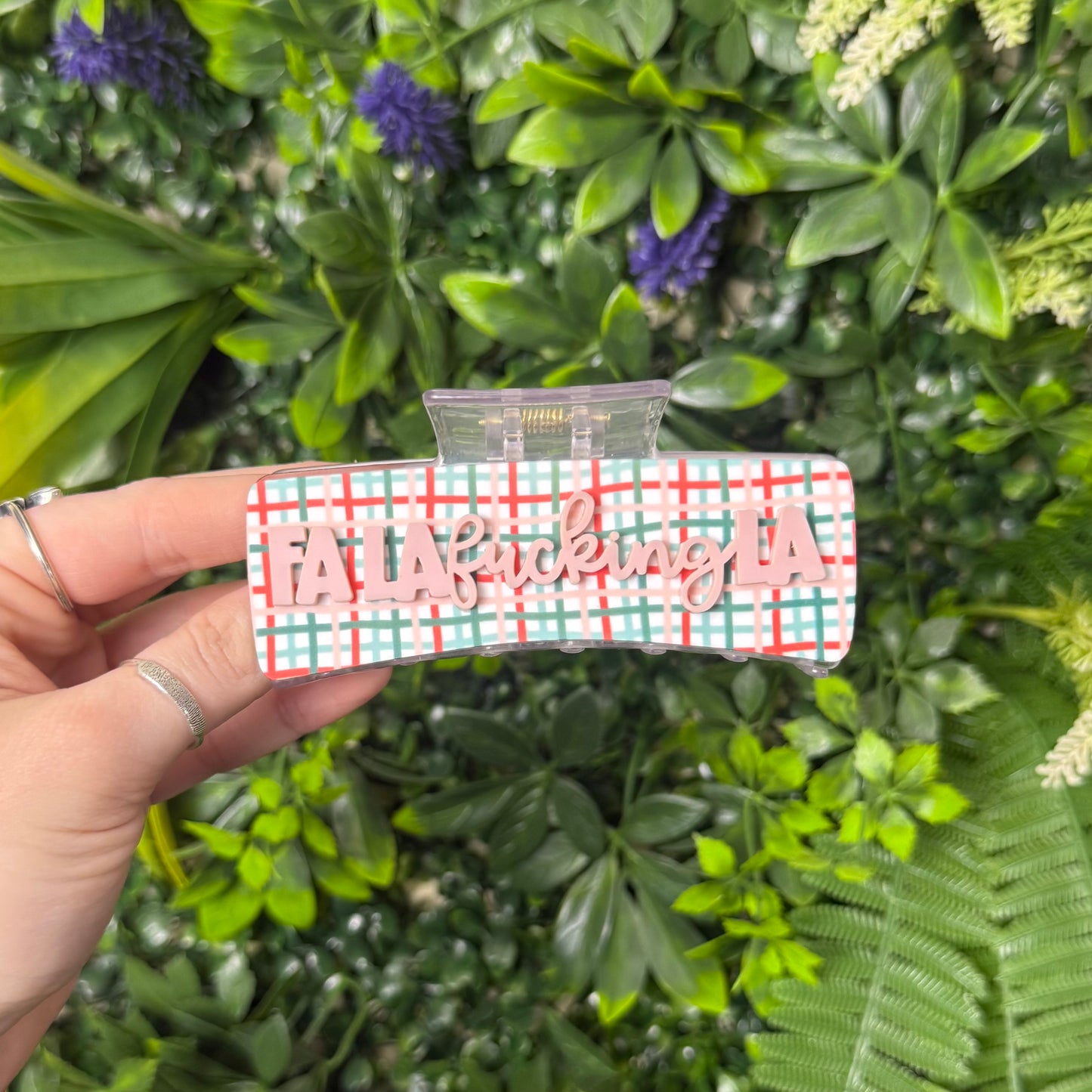 Fa La F*cking La || Claw Clip