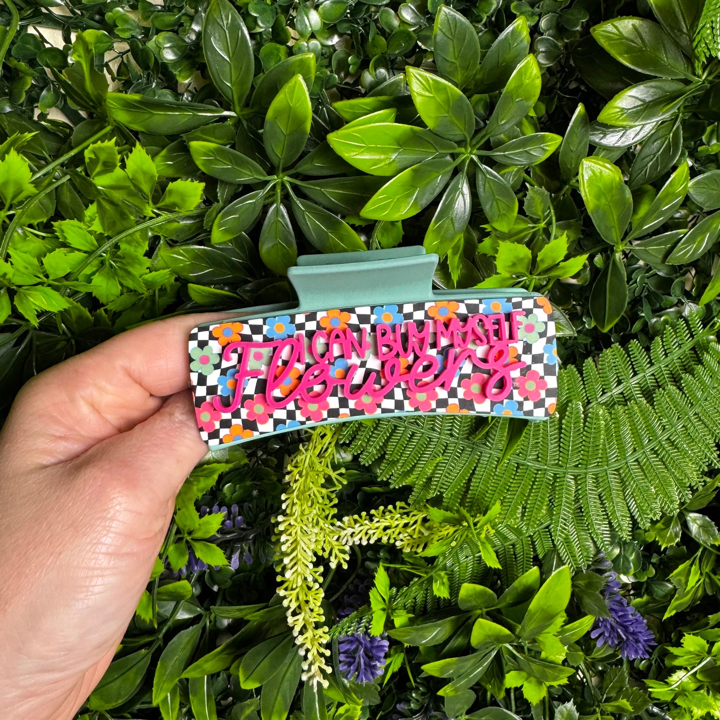 I Can Buy Myself Flowers || Claw Clip