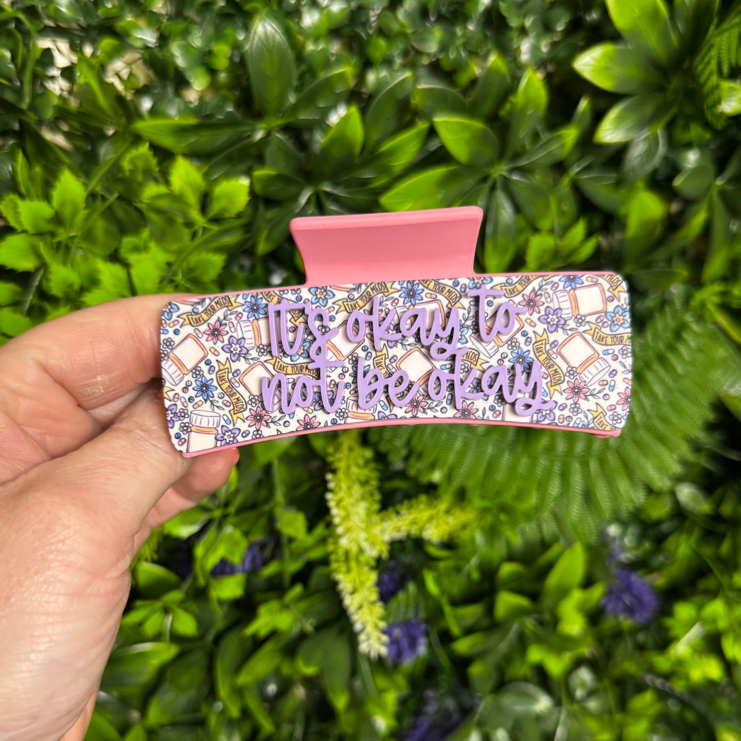 It's Okay To Not Be Okay || Claw Clip