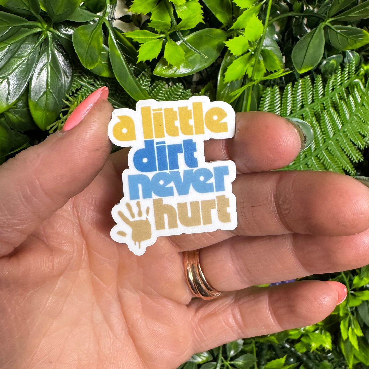 A Little Dirt Never Hurt || Hat Pin