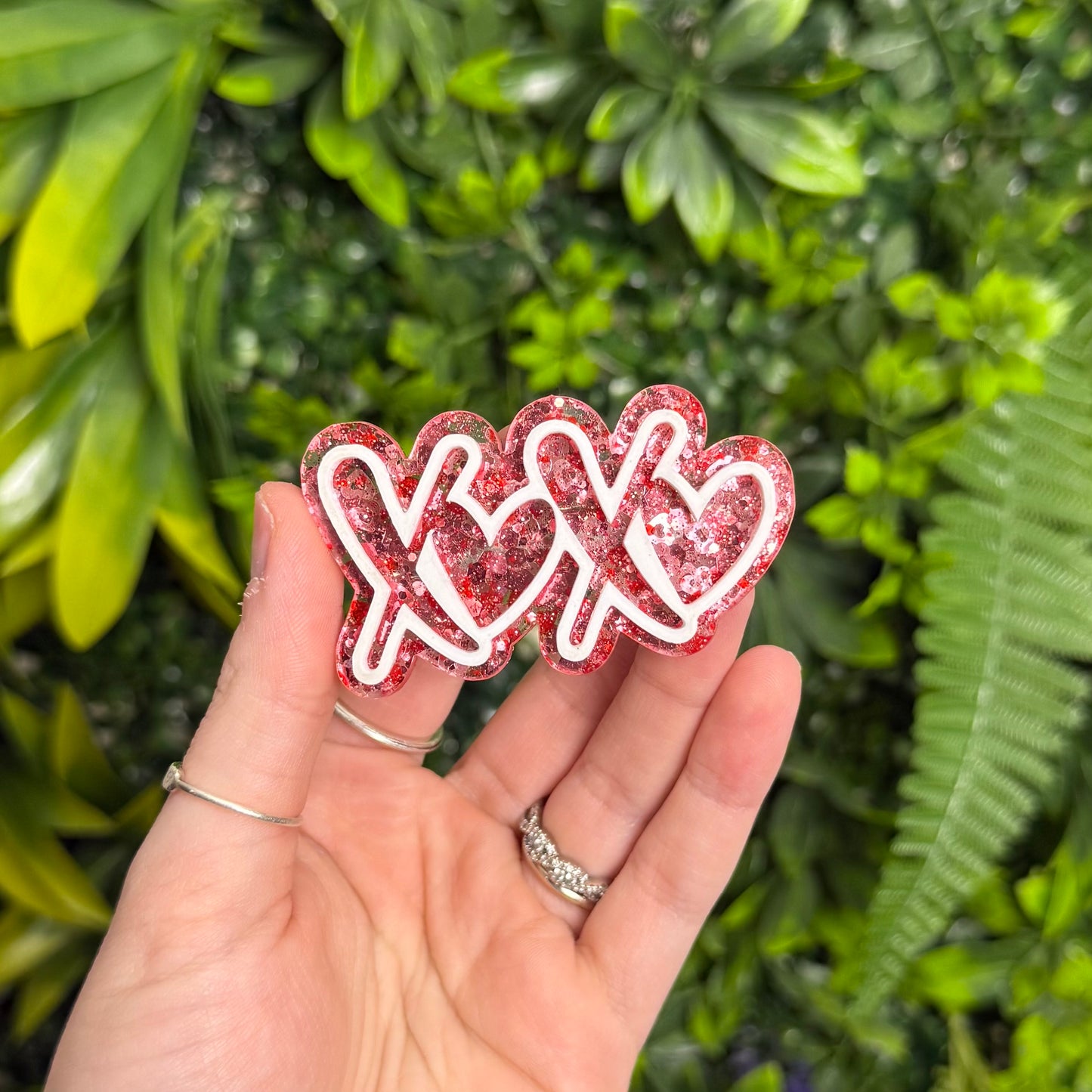 XOXO || Hair Clip (ws)