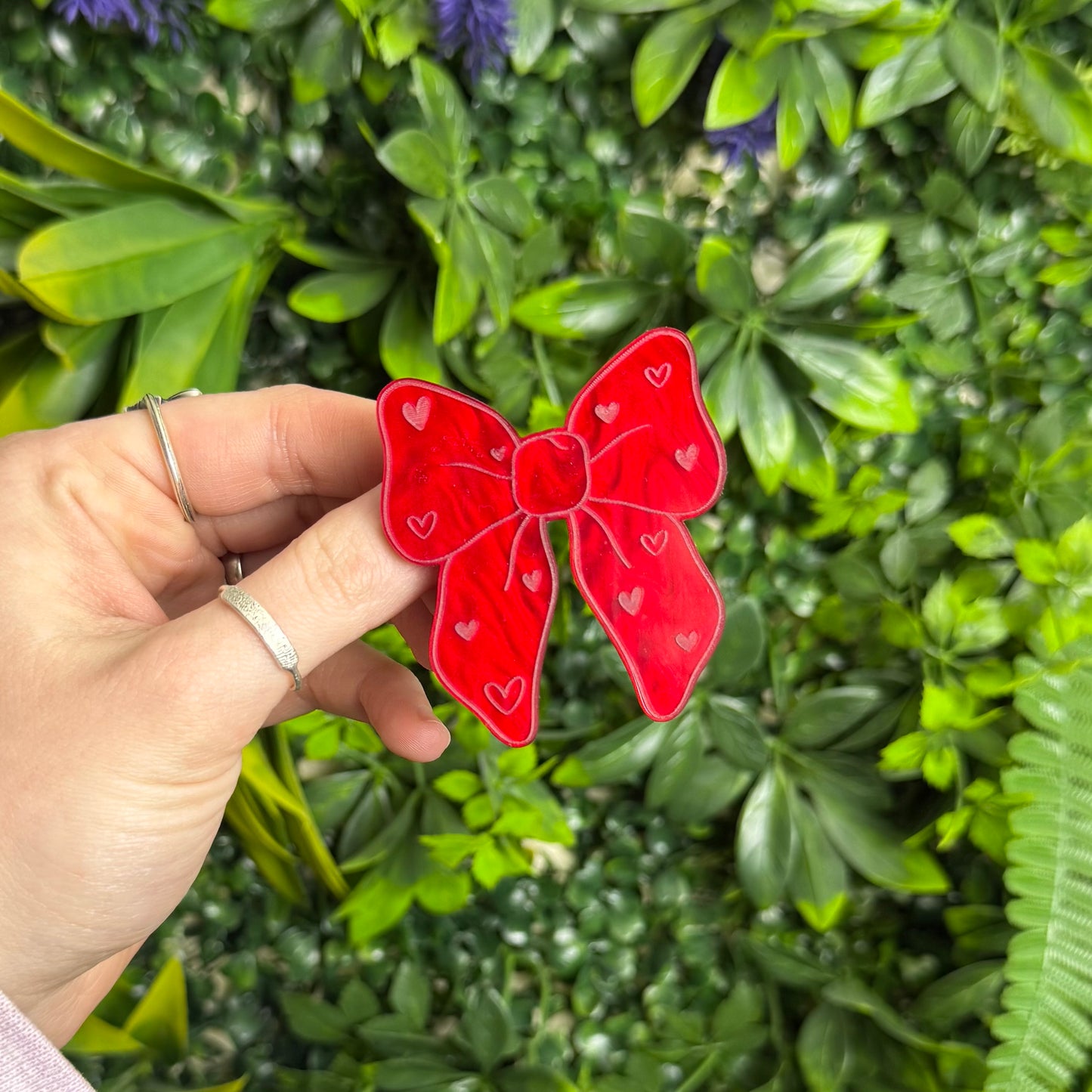 Valentine Coquette || Hair Clip (ws)